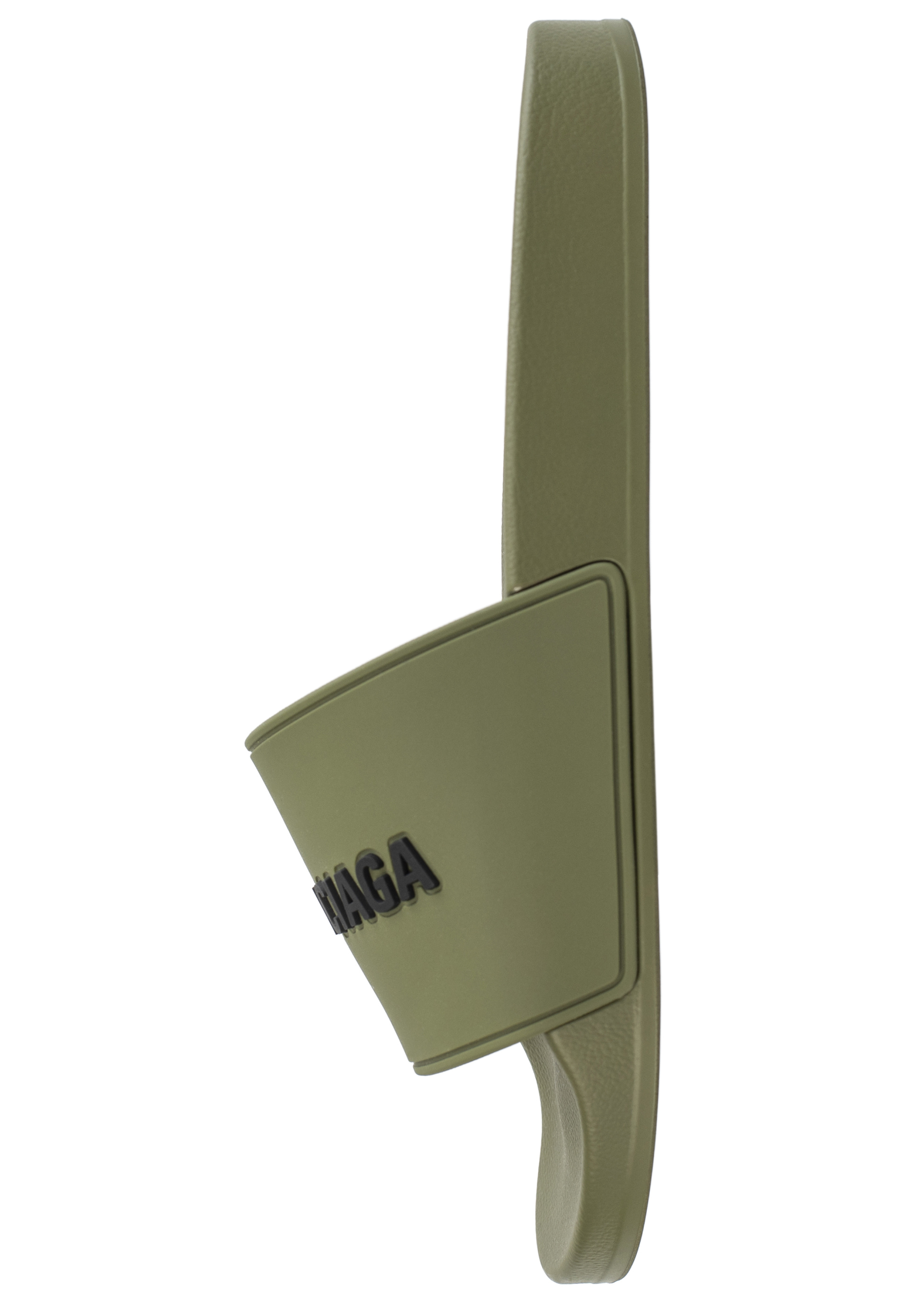 Balenciaga Резиновые шлепанцы Pool с логотипом