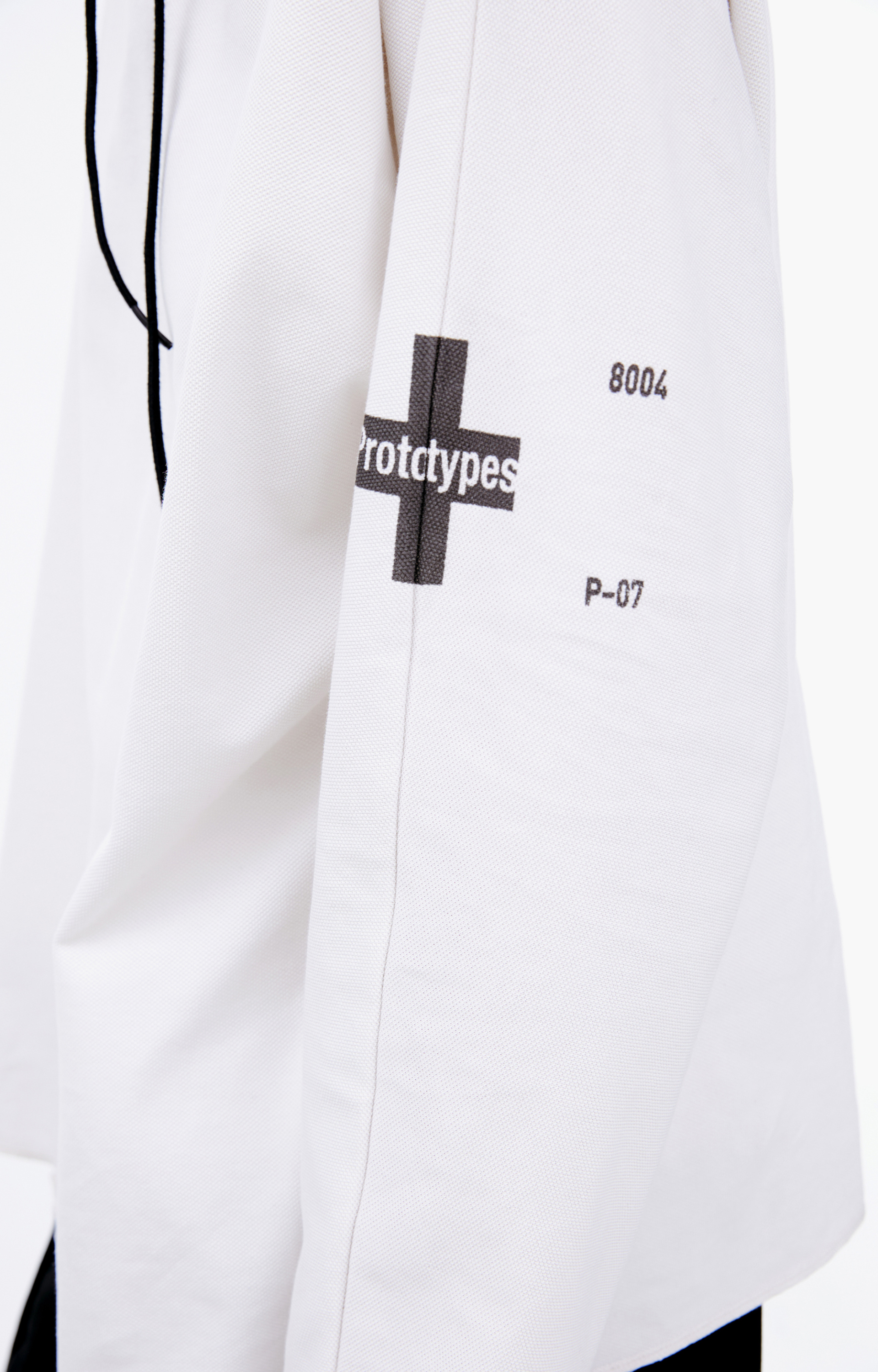 PROTOTYPES Худи с вышивкой на рукавах