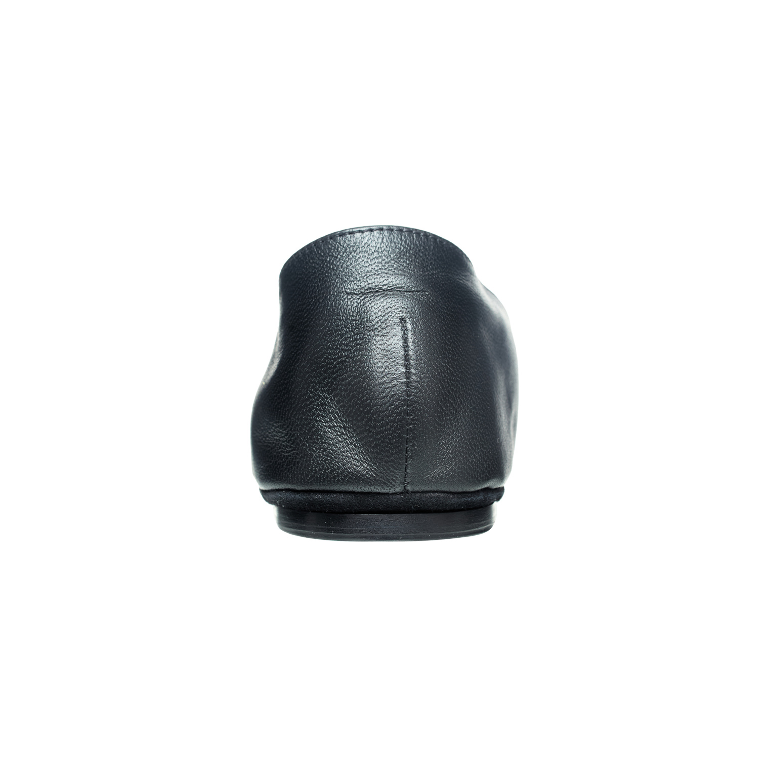 Jil Sander Черные кожаные слипоны