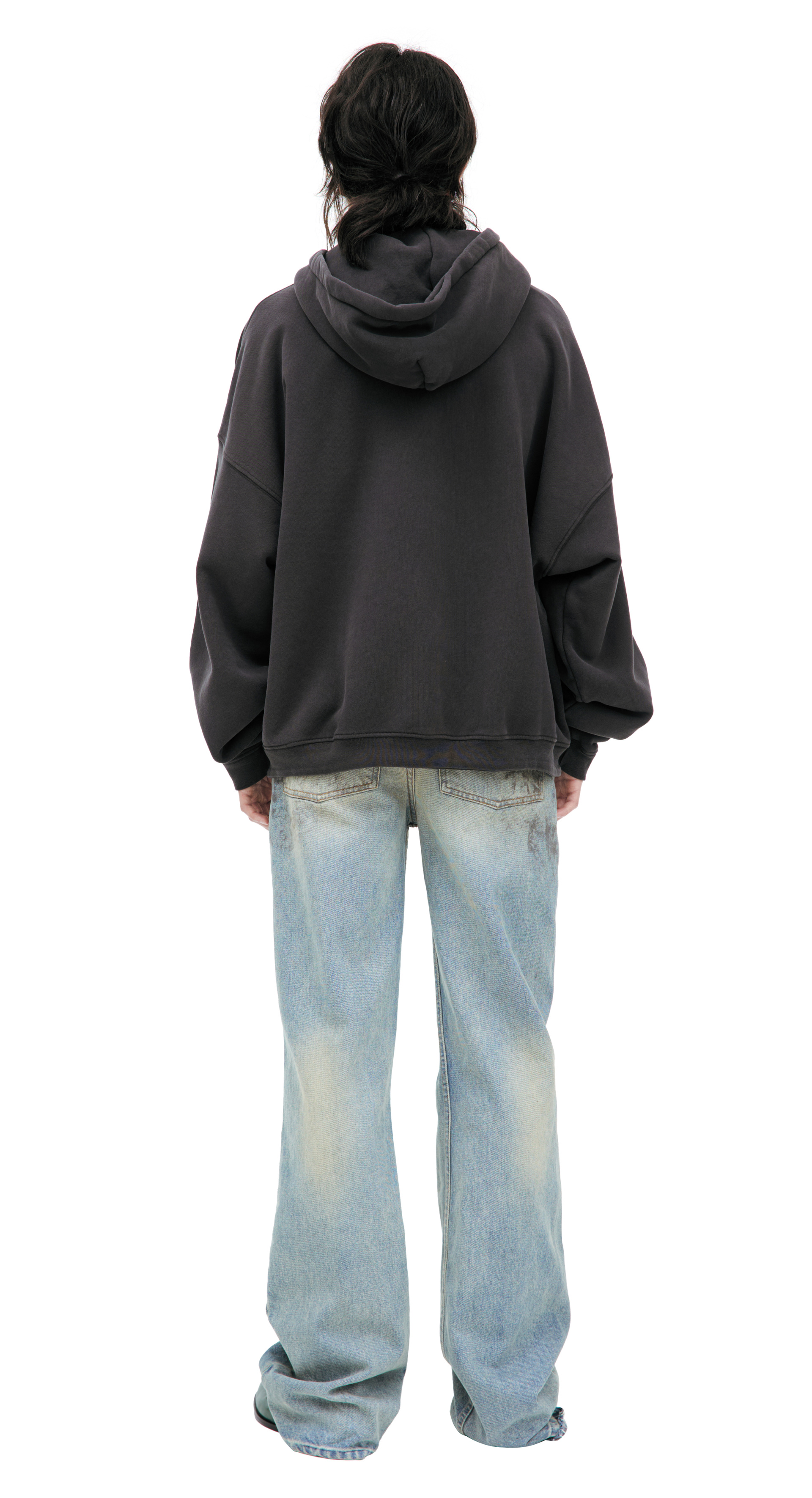 Enfants Riches Déprimés Черное худи на молнии