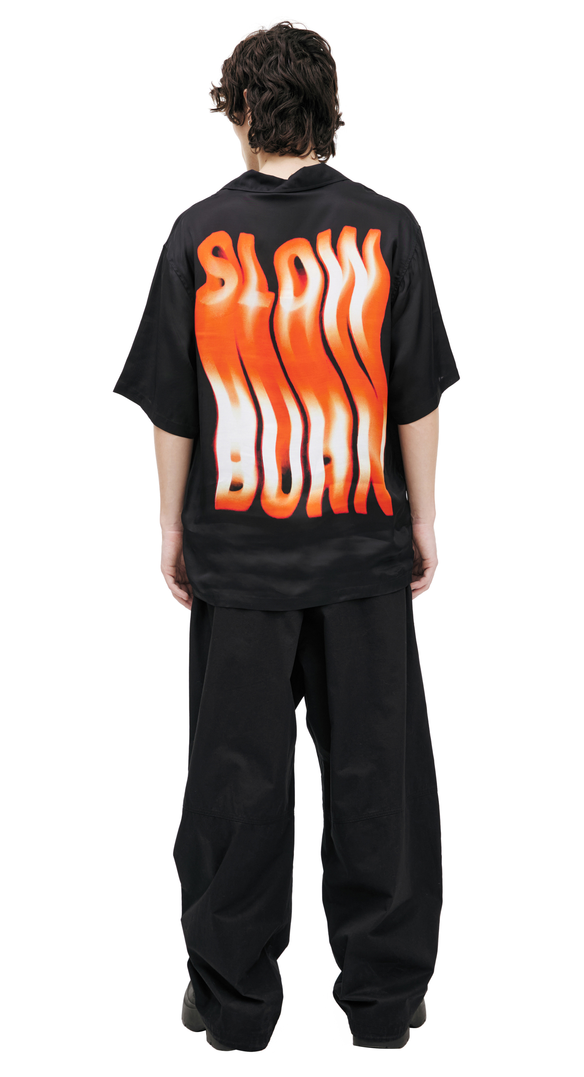 Diesel Рубашка с принтом \'slow burn\'