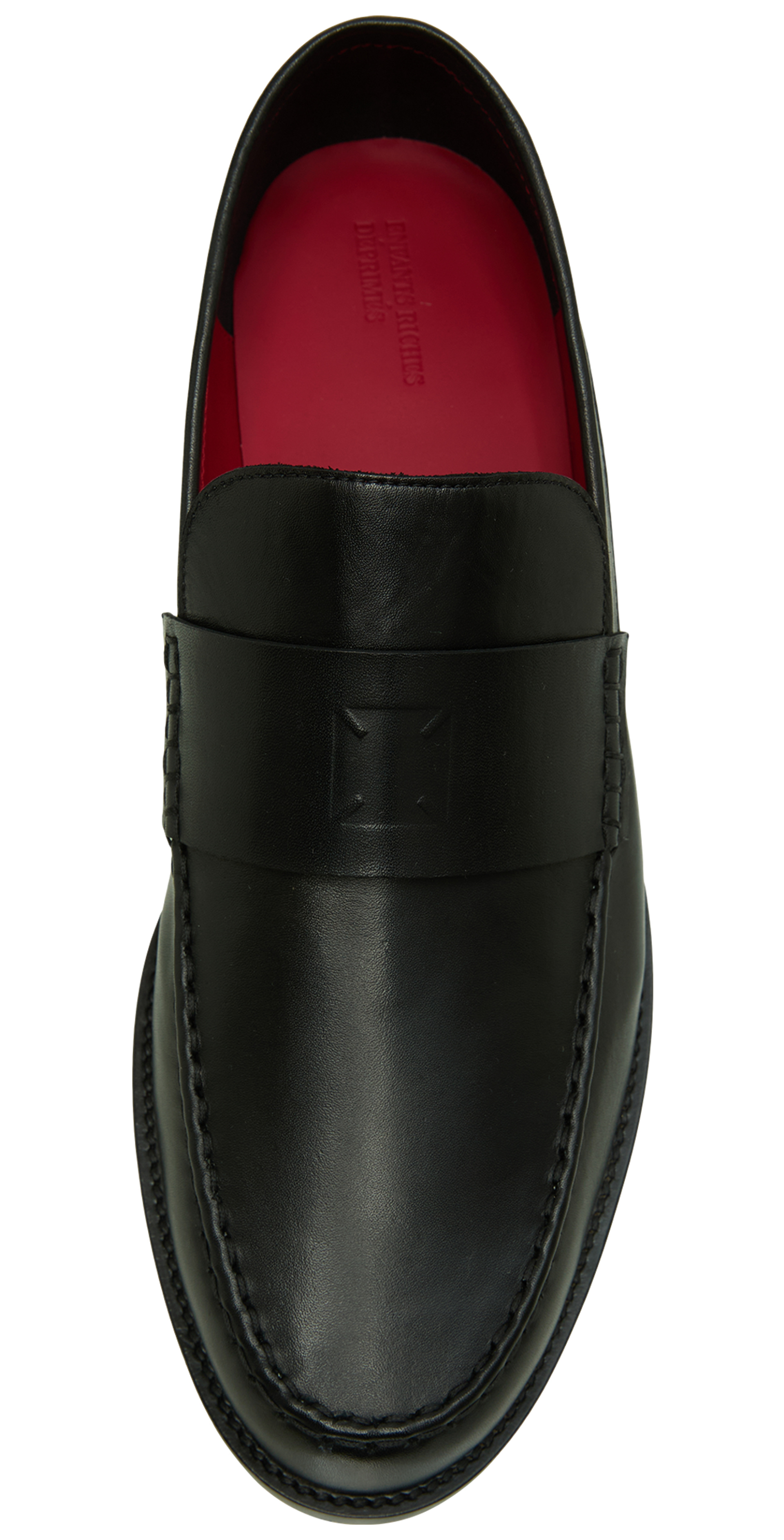 Enfants Riches Déprimés Черные лоферы из кожи