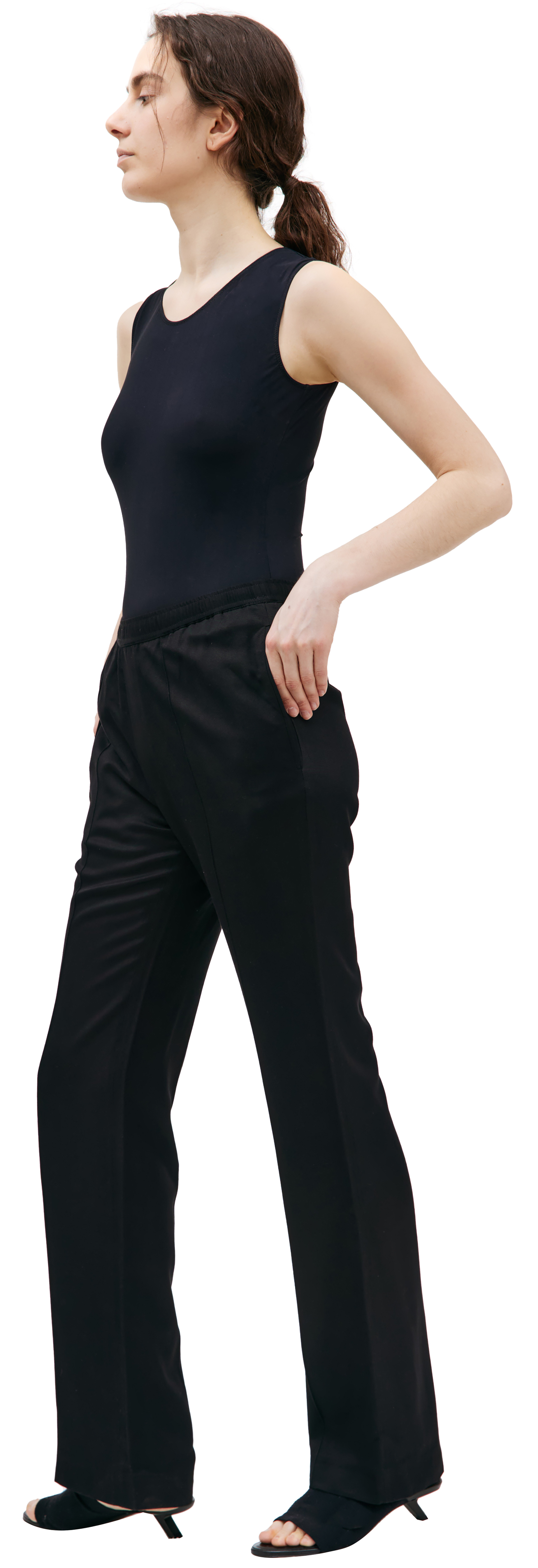 Haider Ackermann Брюки на резинке со стрелками