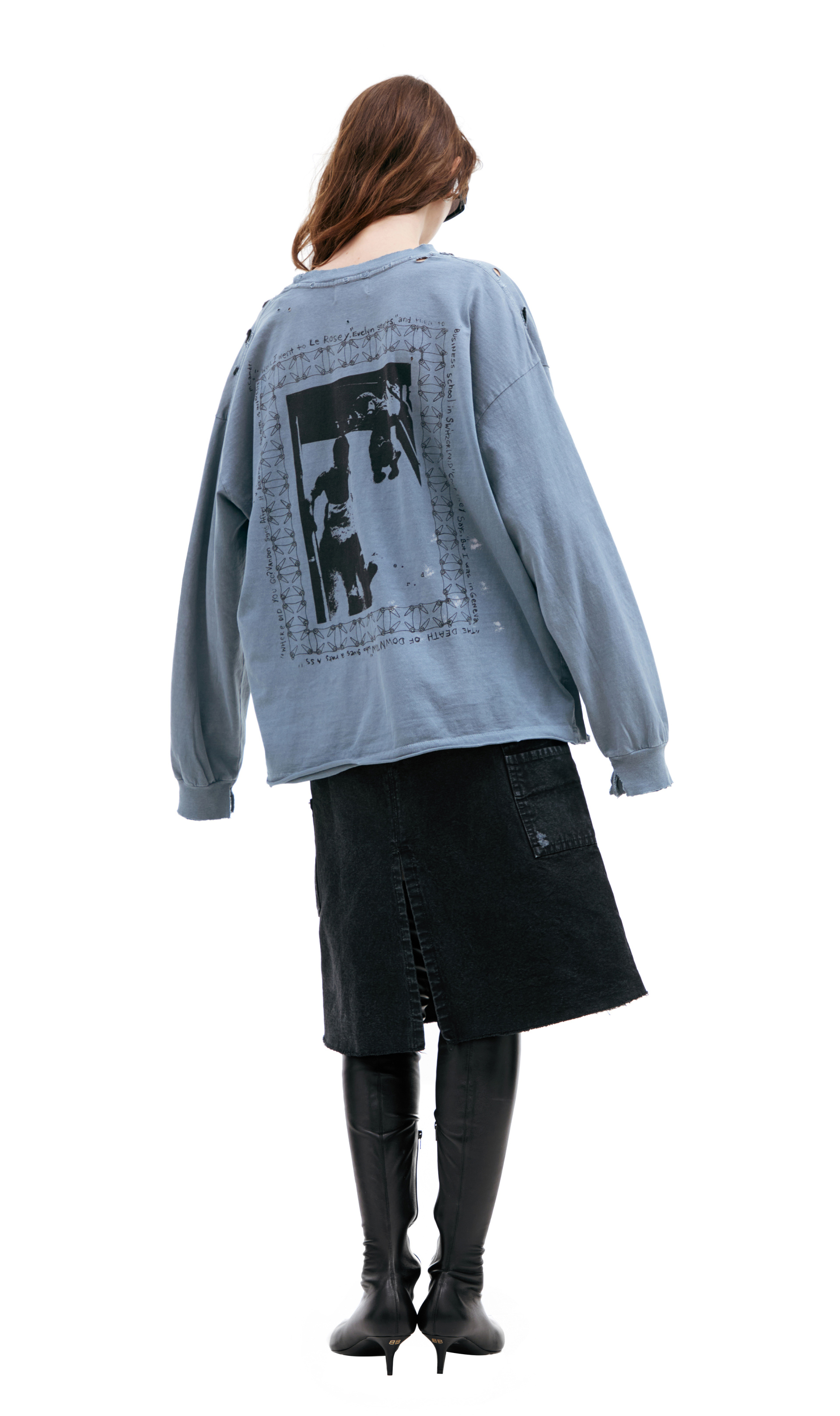 Enfants Riches Déprimés лонгслив с принтом