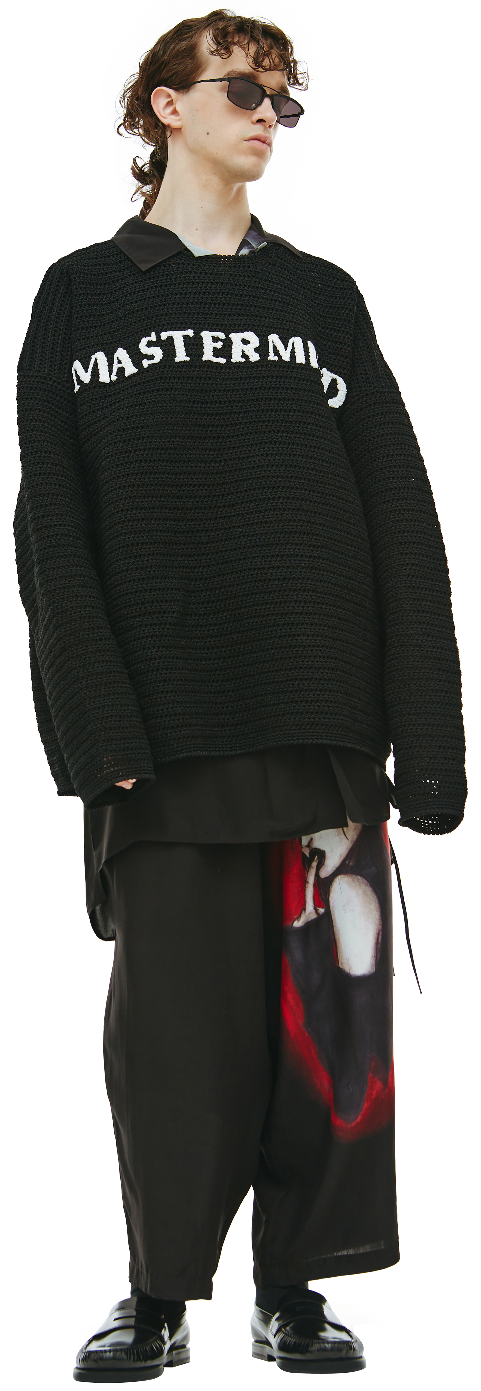 Mastermind WORLD Вязанный свитер с логотипом