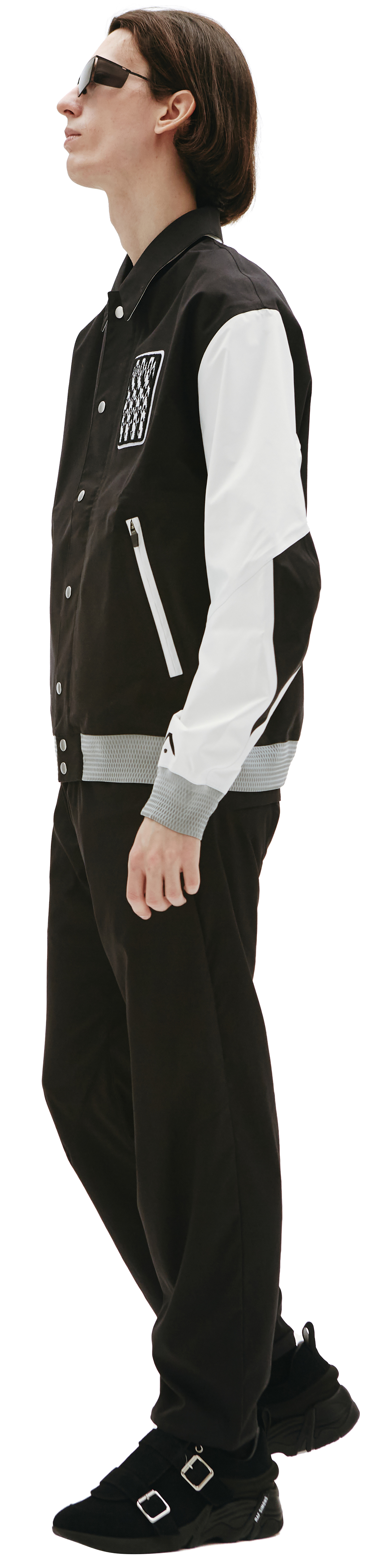 Acronym Комбинированная куртка с нашивкой