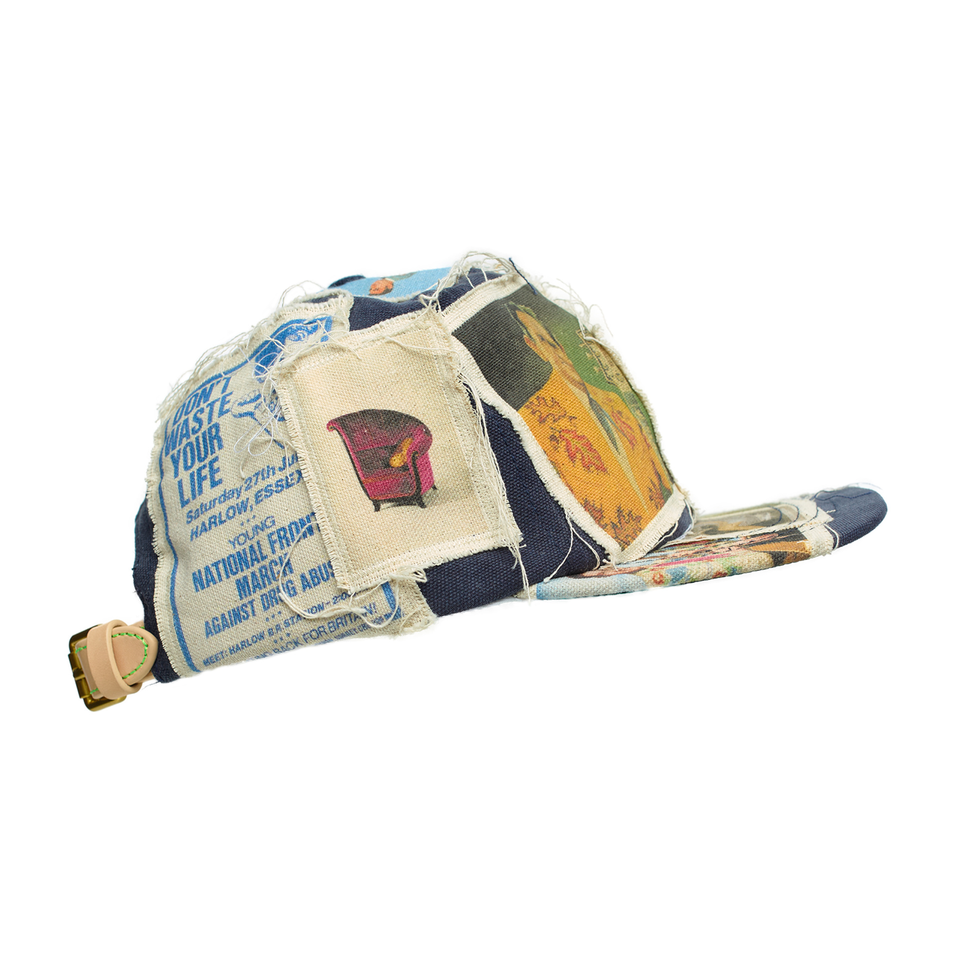 BETTER WITH AGE Темно-синяя кепка с патчами