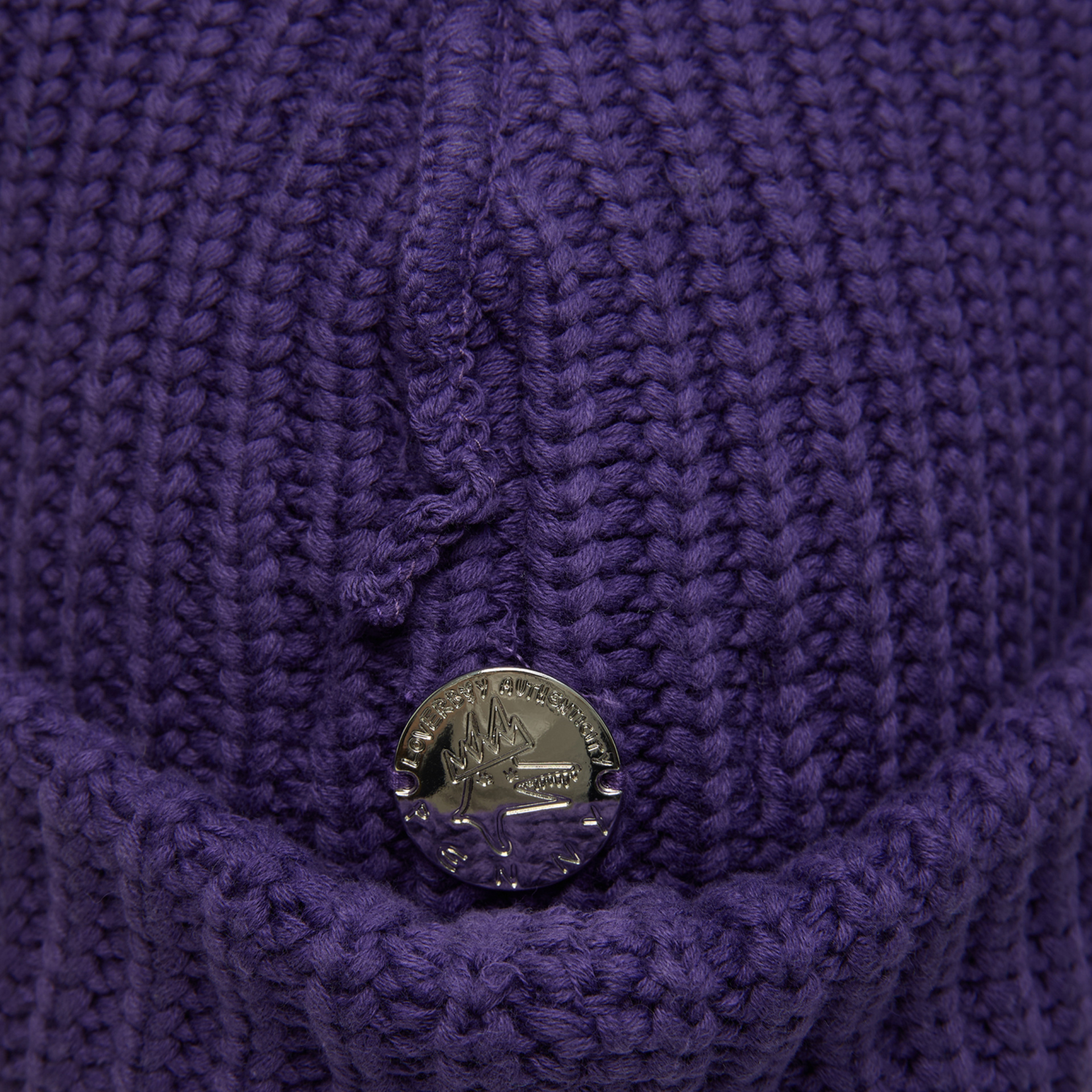 CHARLES JEFFREY LOVERBOY Шапка-052130104  хлопок,короткие уши,бинни,фиолетовый