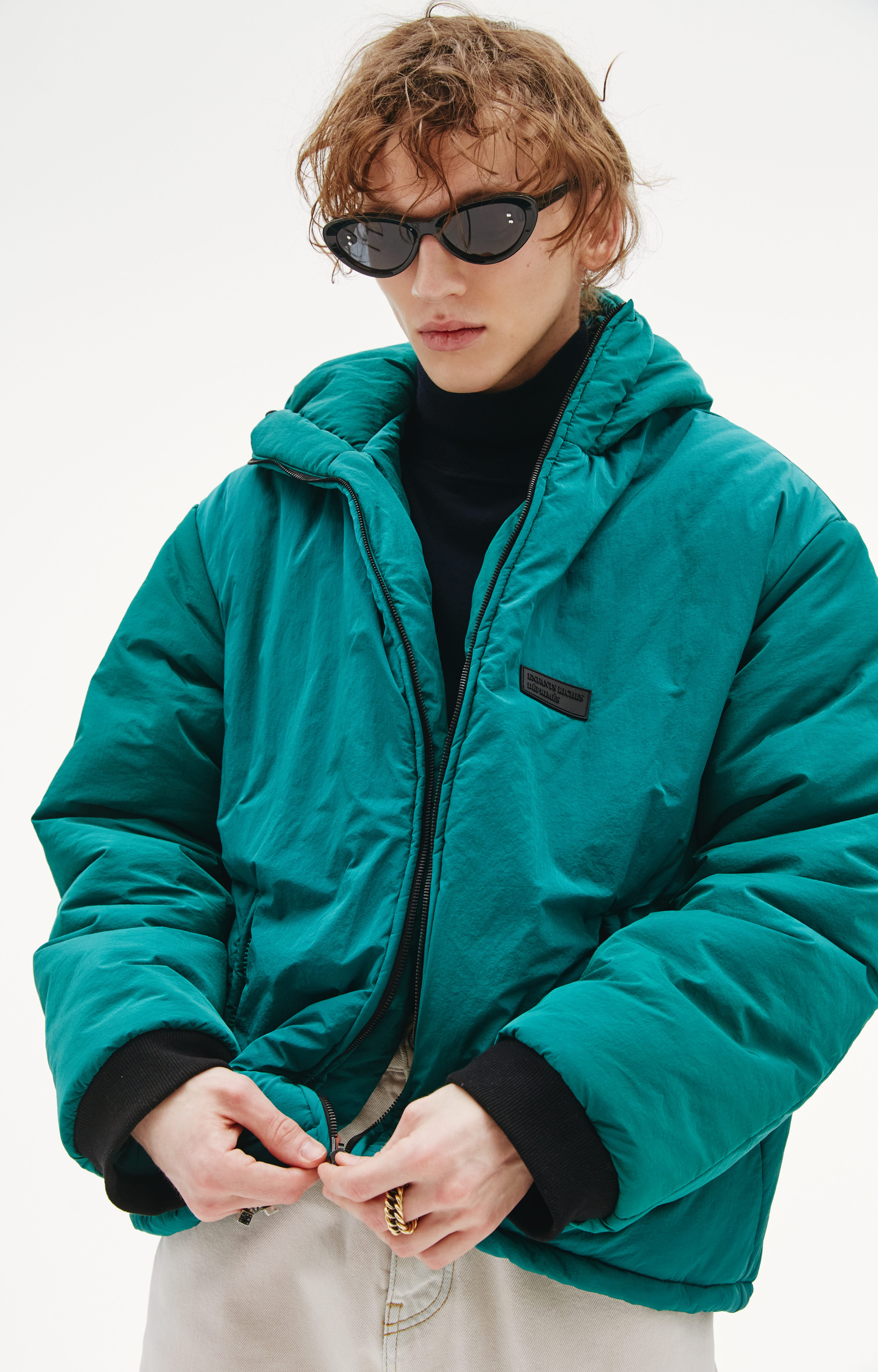 Enfants Riches Déprimés Оверсайз куртка Theatre for Dogs с принтами