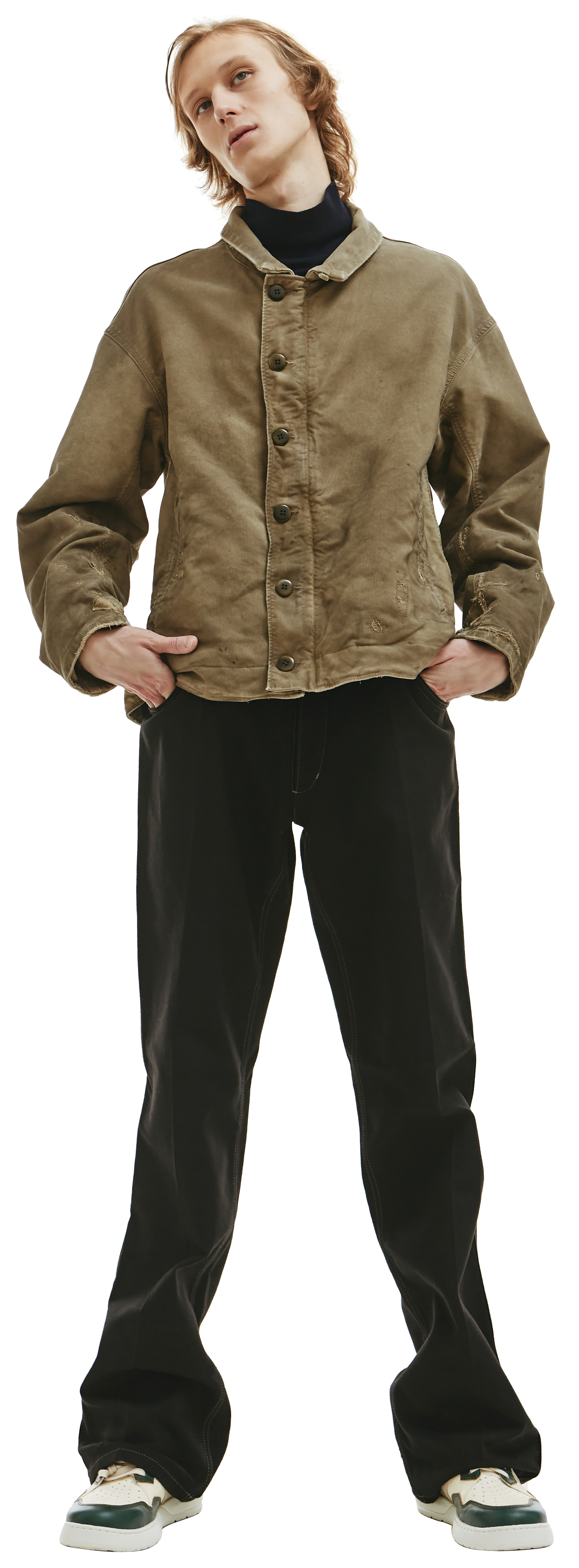 visvim Куртка Purser с винтажным эффектом