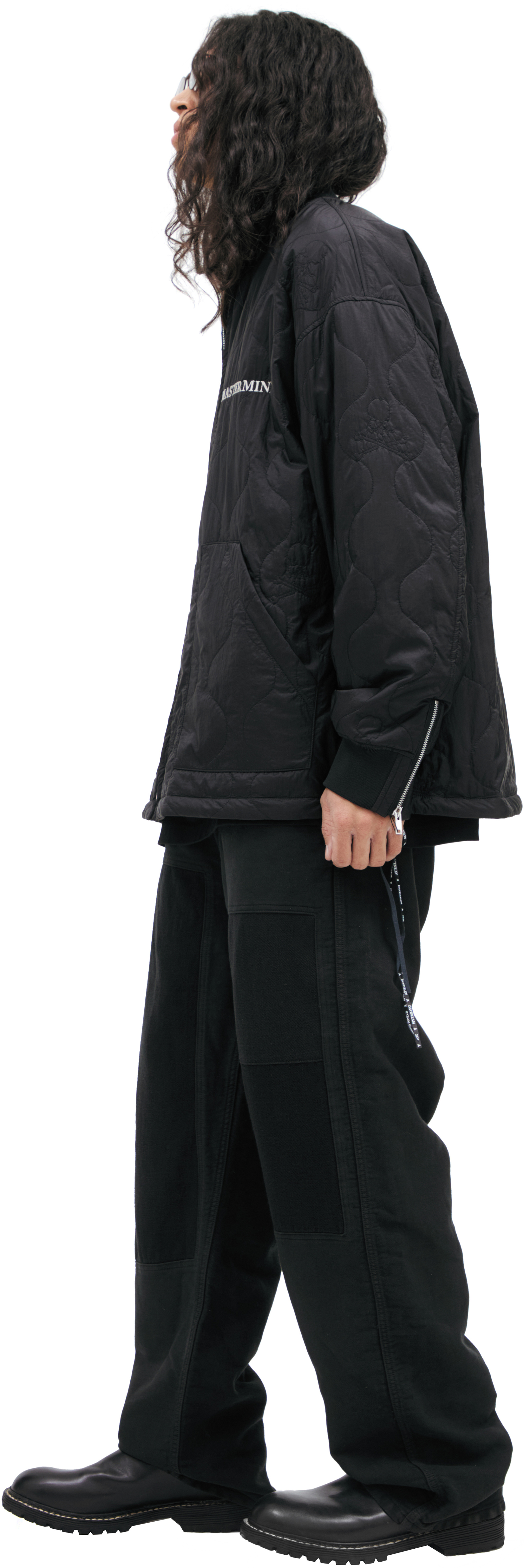 Mastermind WORLD Стеганая куртка с логотипом