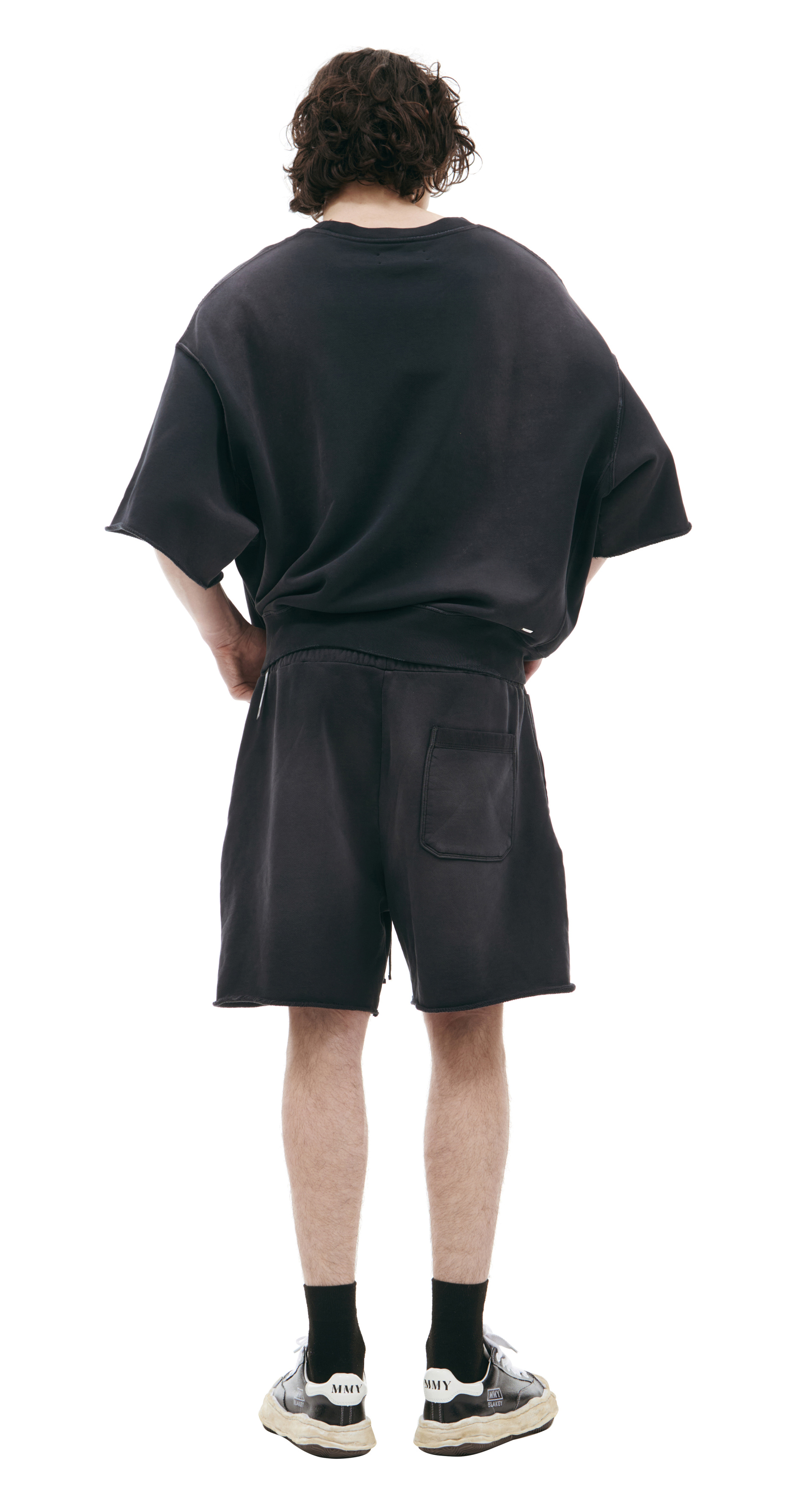 AMIRI Черные шорты из хлопка