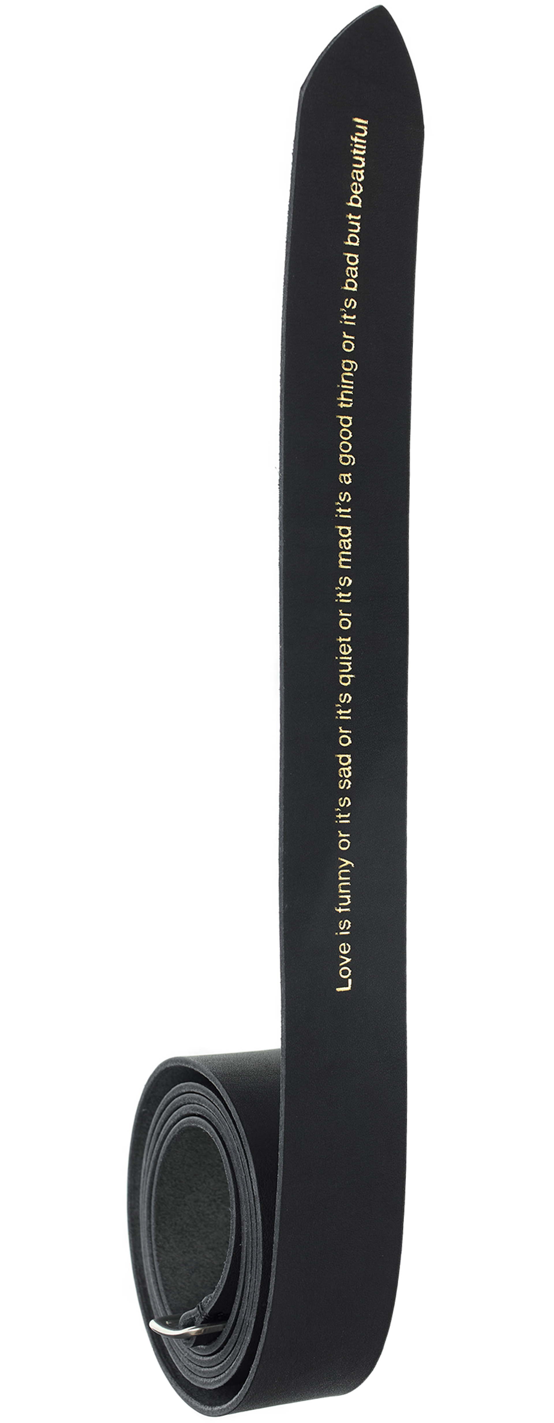 Undercover Черный ремень из кожи