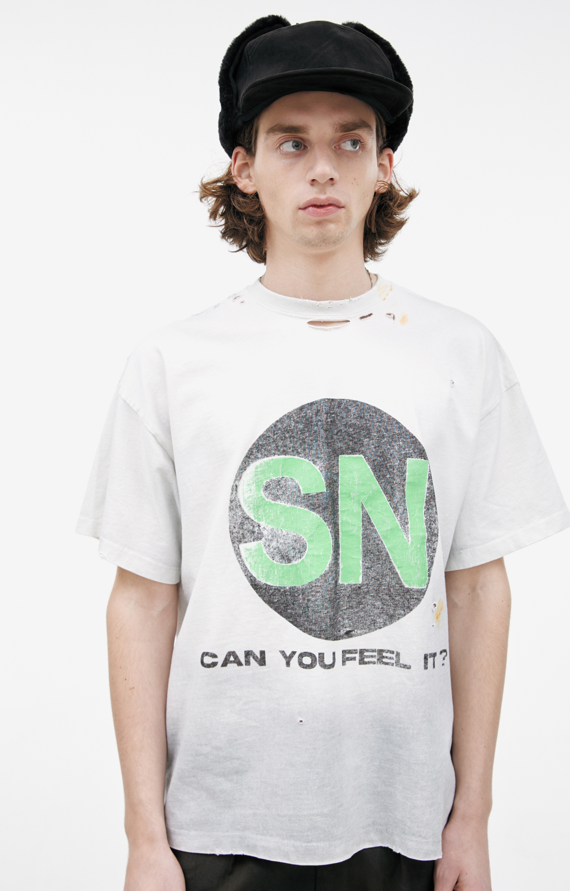 Satoshi Nakamoto Белая футболка с логотипом