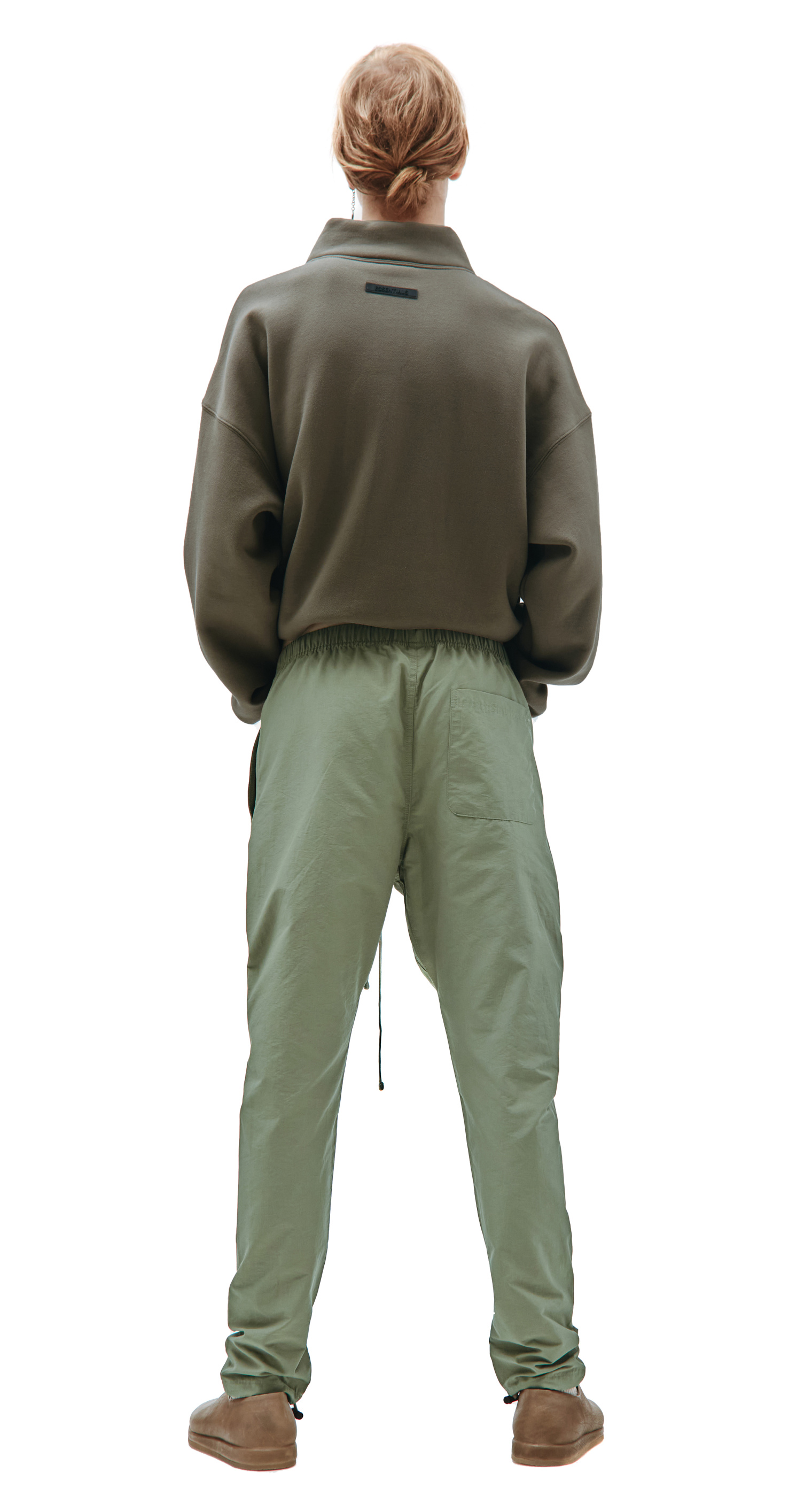 Fear of God Essentials Нейлоновые спортивные брюки с логотипом