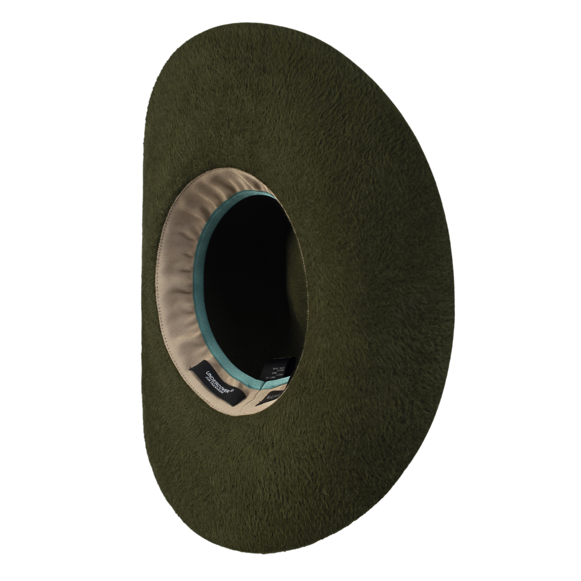 Undercover Зеленая шляпа с широкими полями