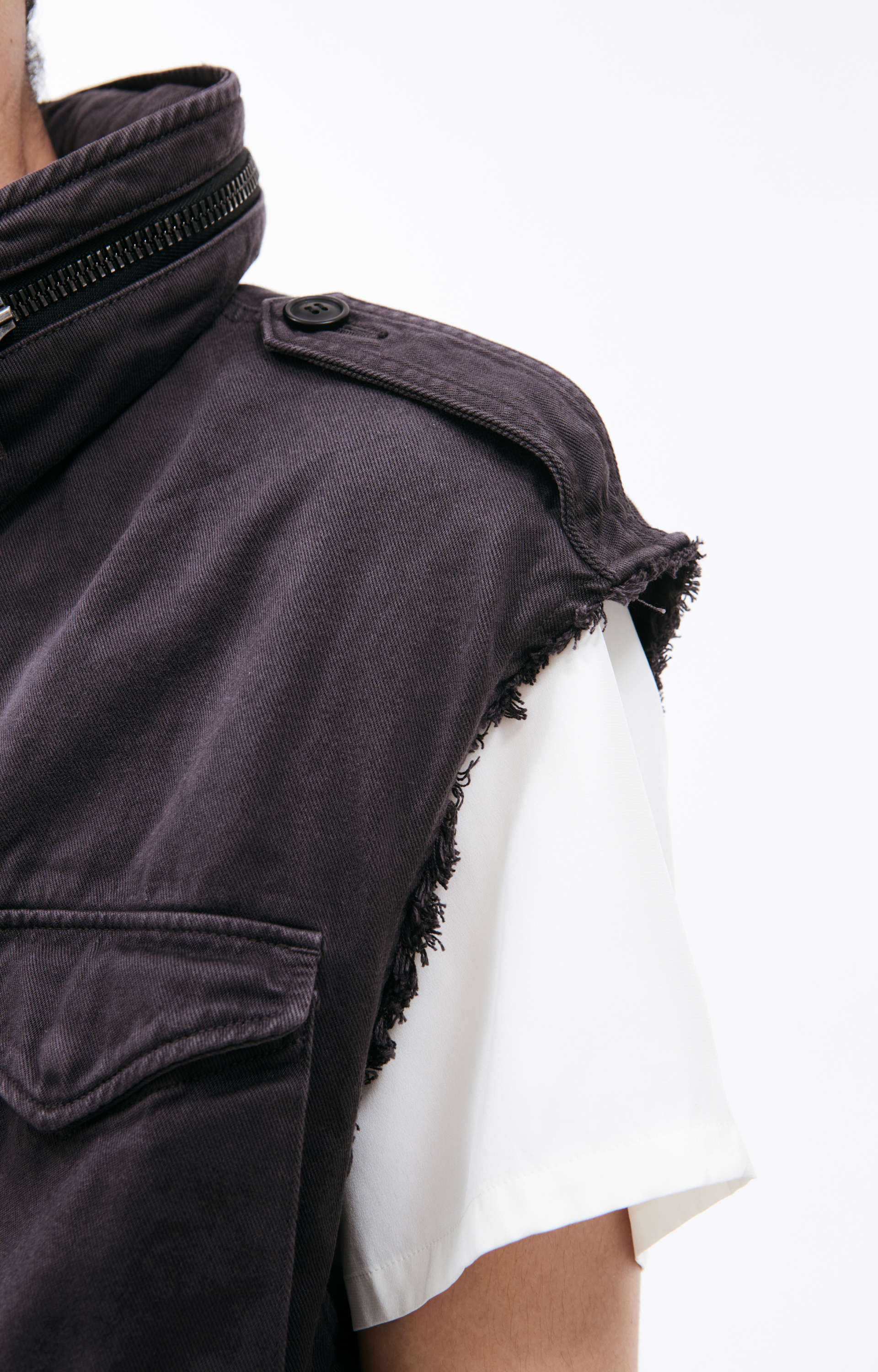 visvim Джинсовый жилет Bickle