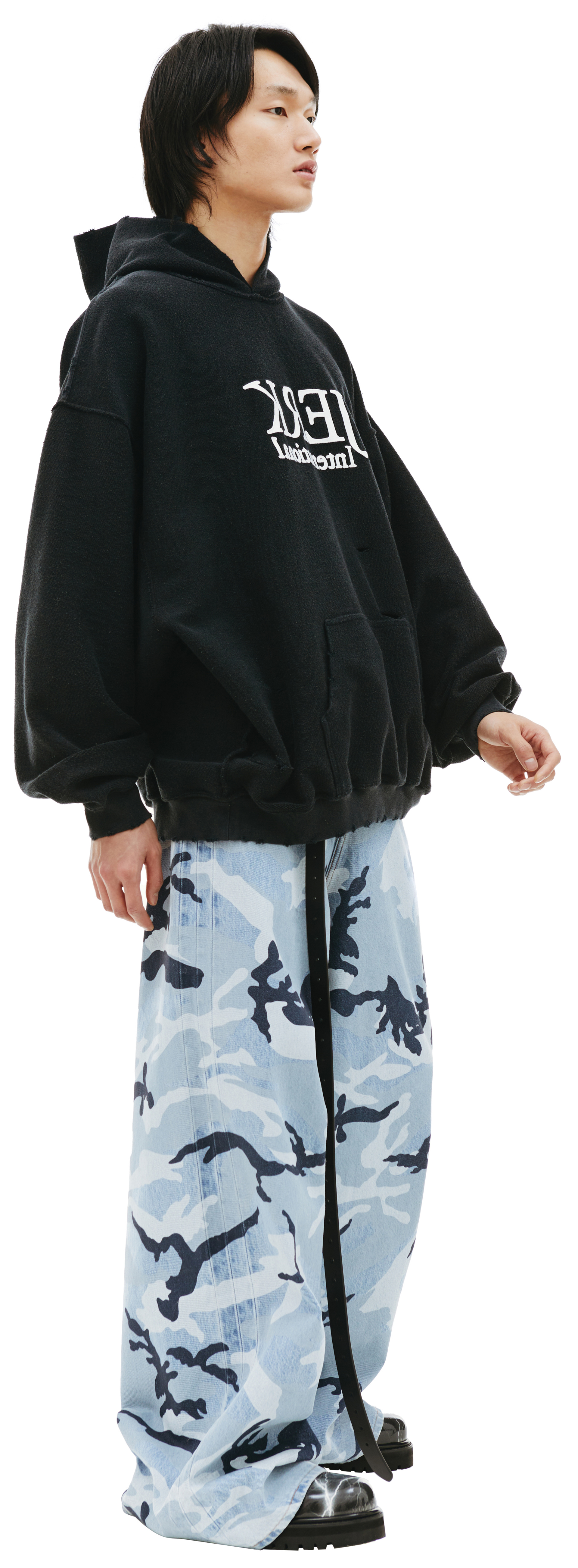 VETEMENTS Оверсайз худи Jerk