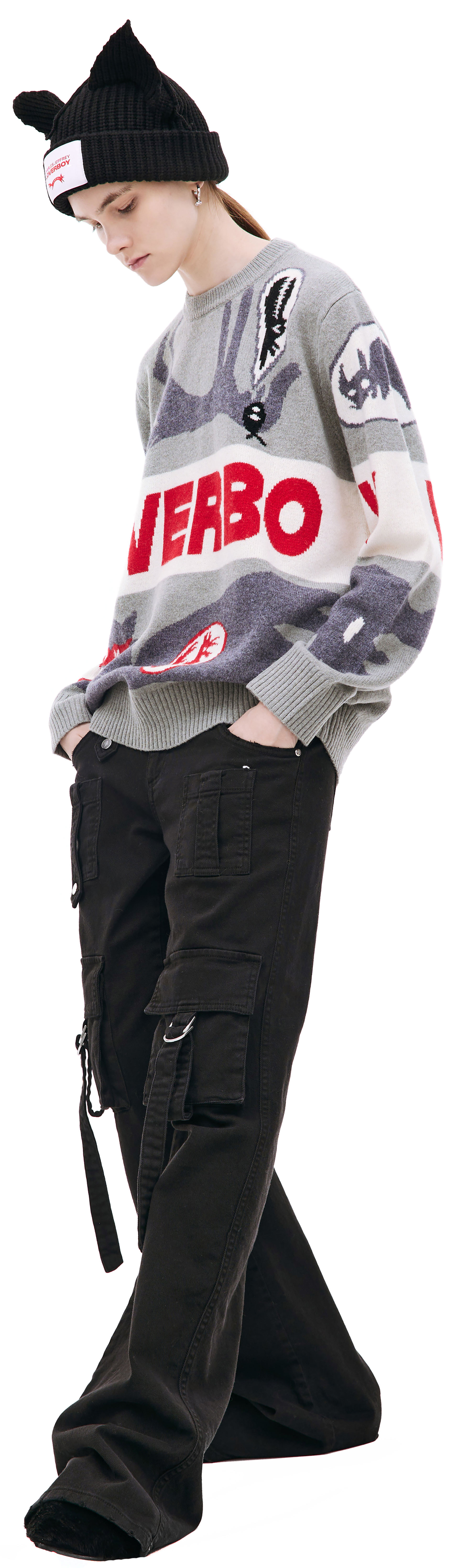 CHARLES JEFFREY LOVERBOY Свитер с логотипом Loverboy