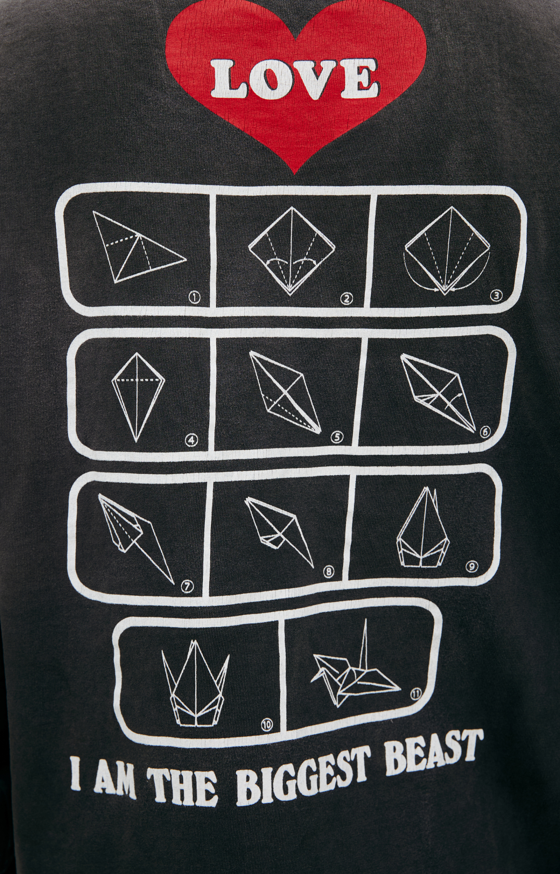 Saint Mxxxxxx Лонгслив с принтом \'LOVE\'