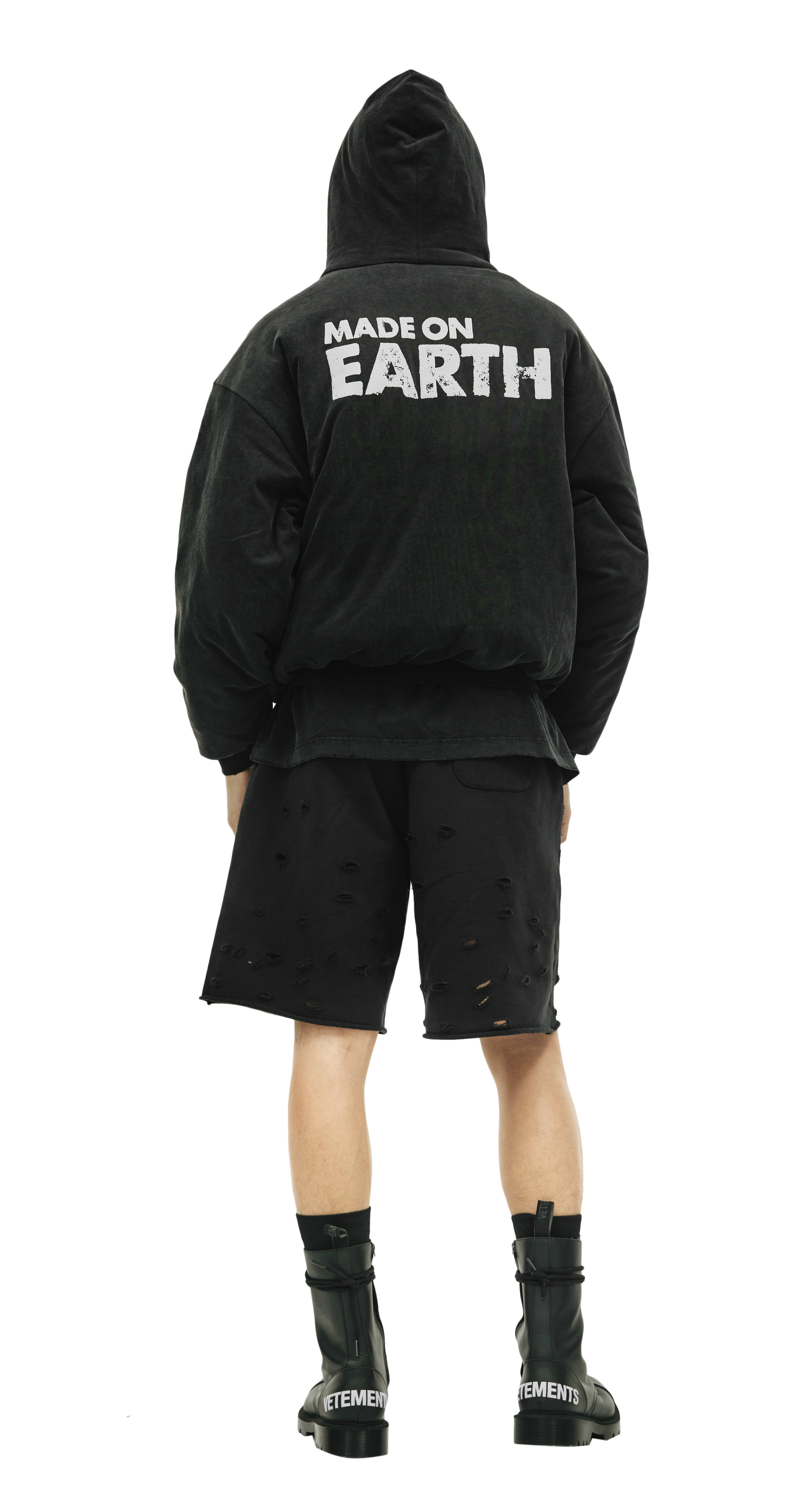 VETEMENTS Бомбер с принтом Made on earth