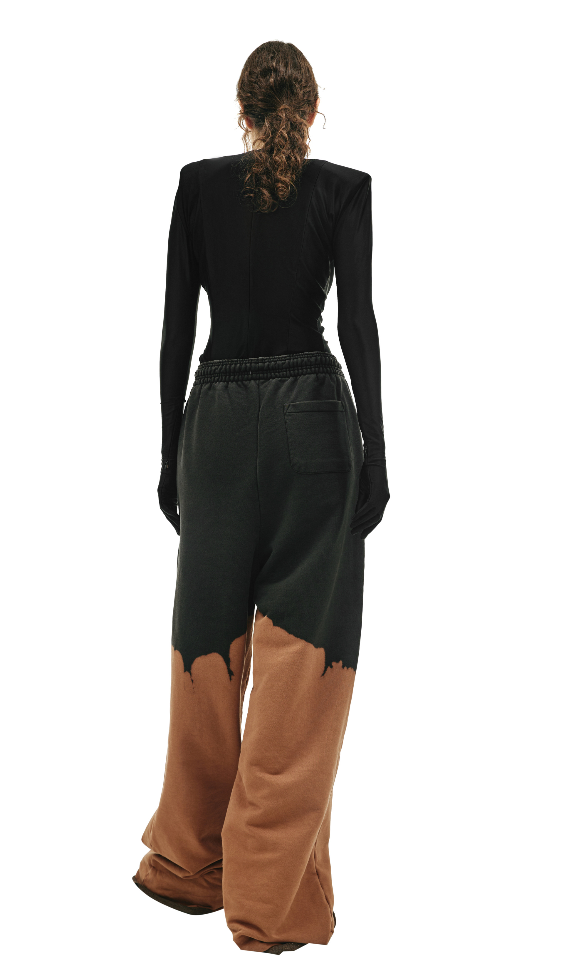 VETEMENTS Широкие брюки с градиентом