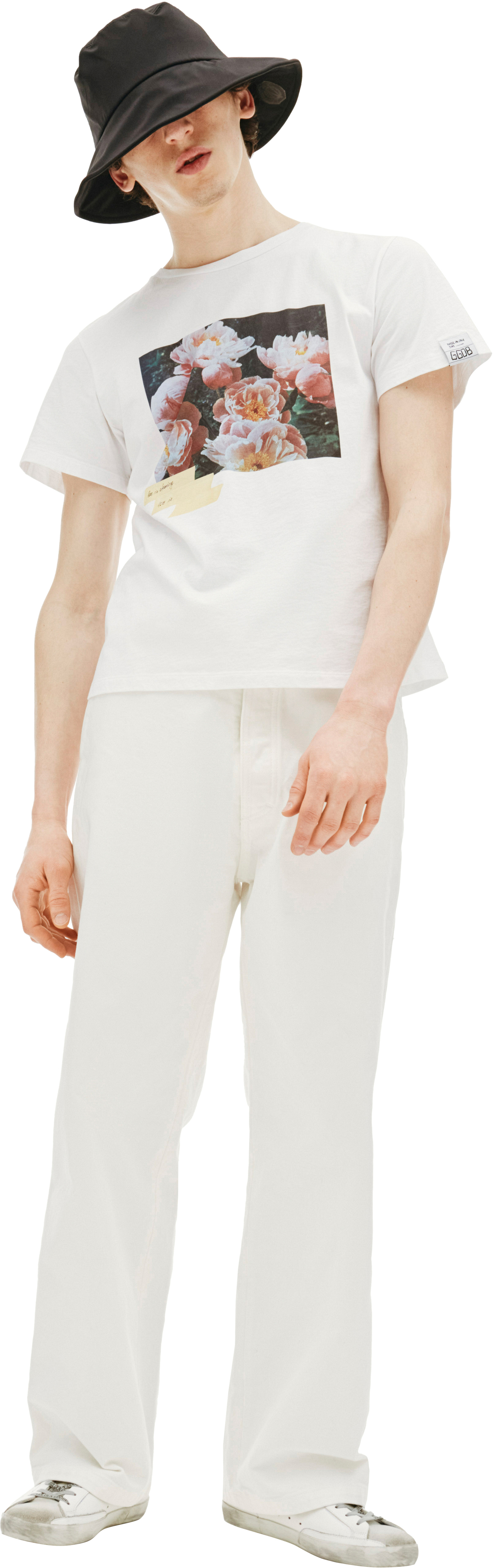 Golden Goose Футболка с принтом