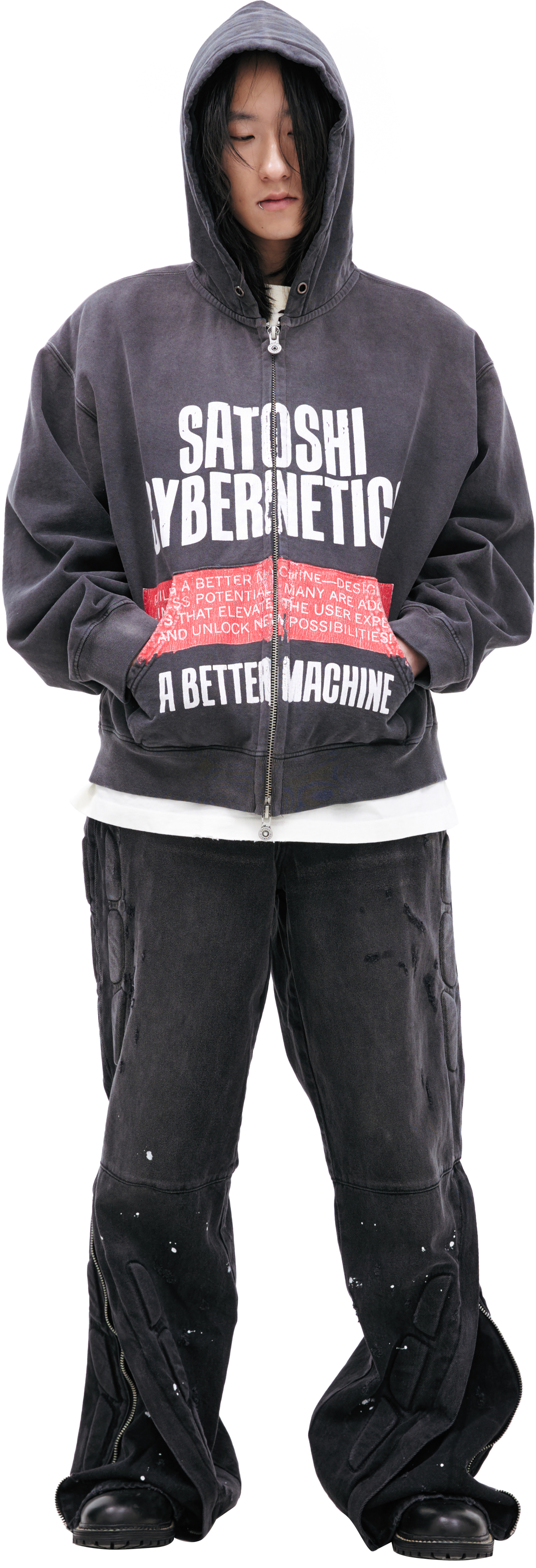 Satoshi Nakamoto Худи SATOSHI SYBERNETIK