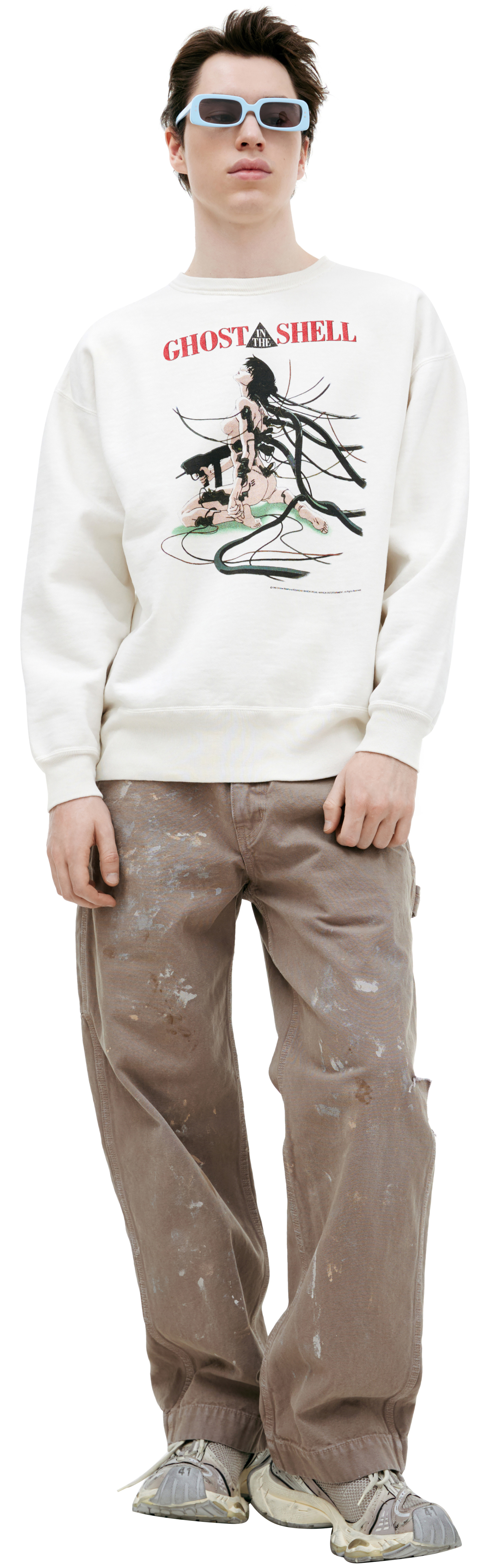 Saint Mxxxxxx Свитшот SAINT Mxxxxxx x Ghost in the Shell