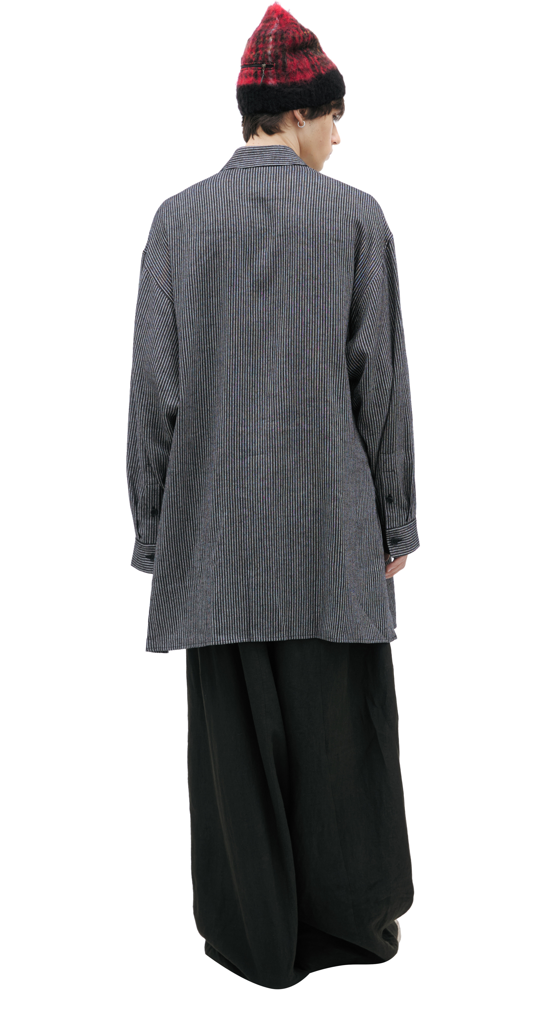 Yohji Yamamoto Удлиненная рубашка