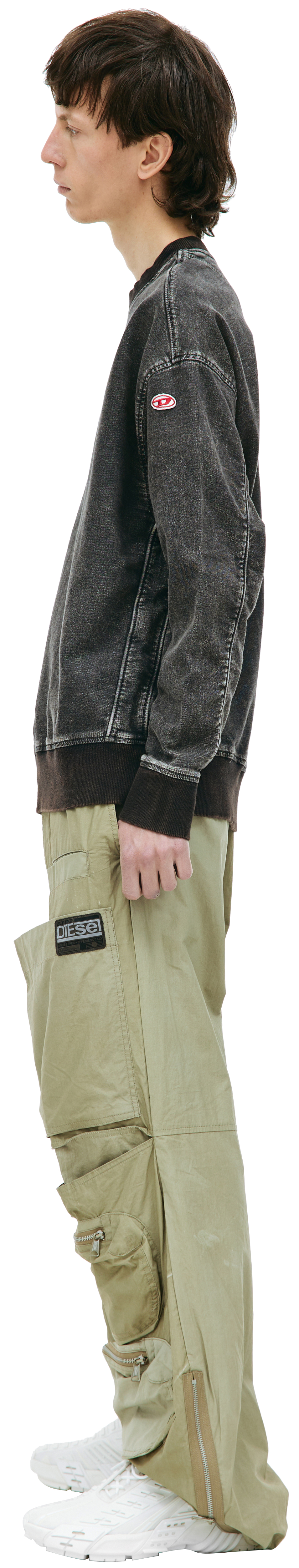 Diesel Выстиранный свитшот \'D-KRIB-NE\'