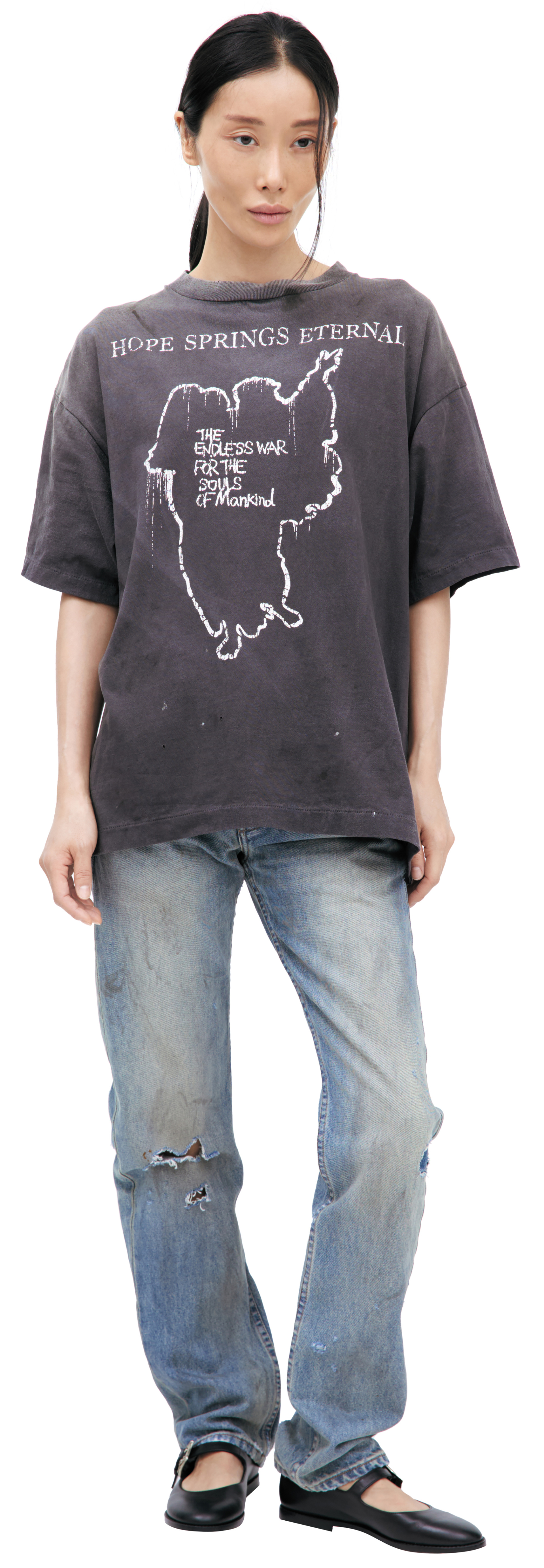 Saint Mxxxxxx Футболка \'HOPE SPRINGS ETERNAL\'