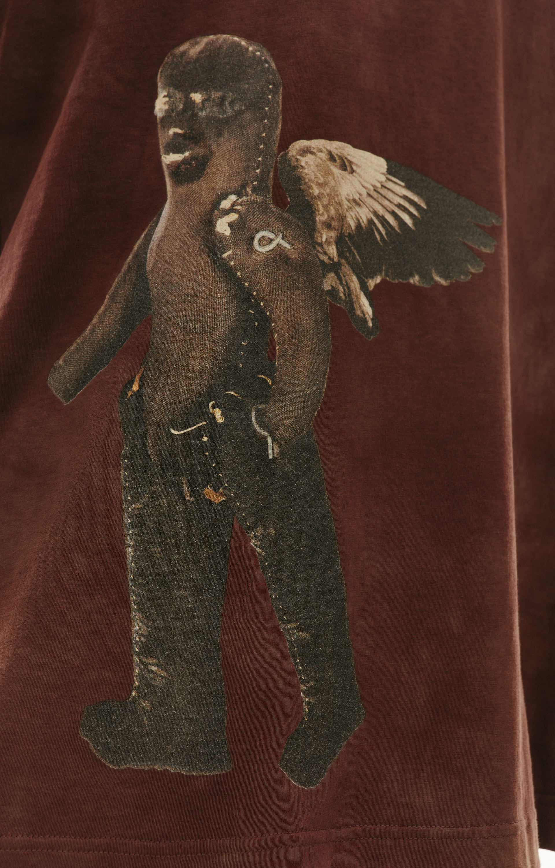 Ziggy Chen Хлопковый лонгслив с принтами