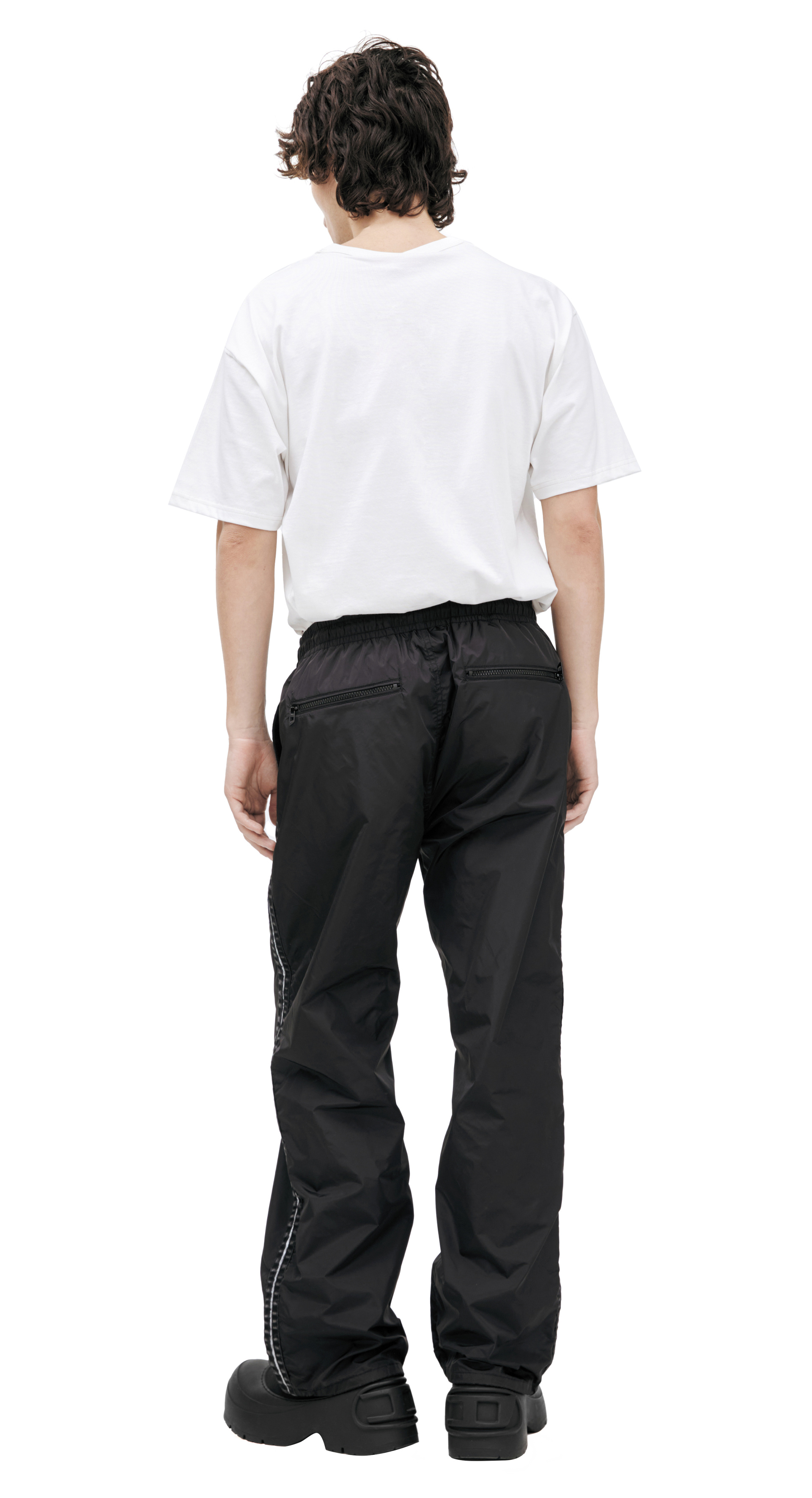 Diesel Черные брюки с лампасами