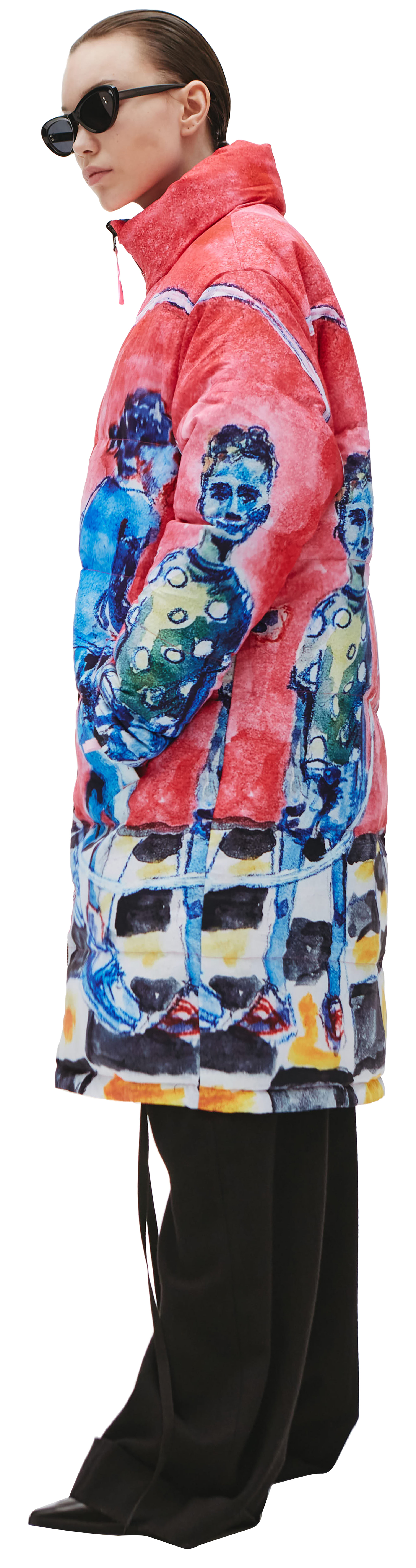 KidSuper Двусторонний пуховик с рисунком