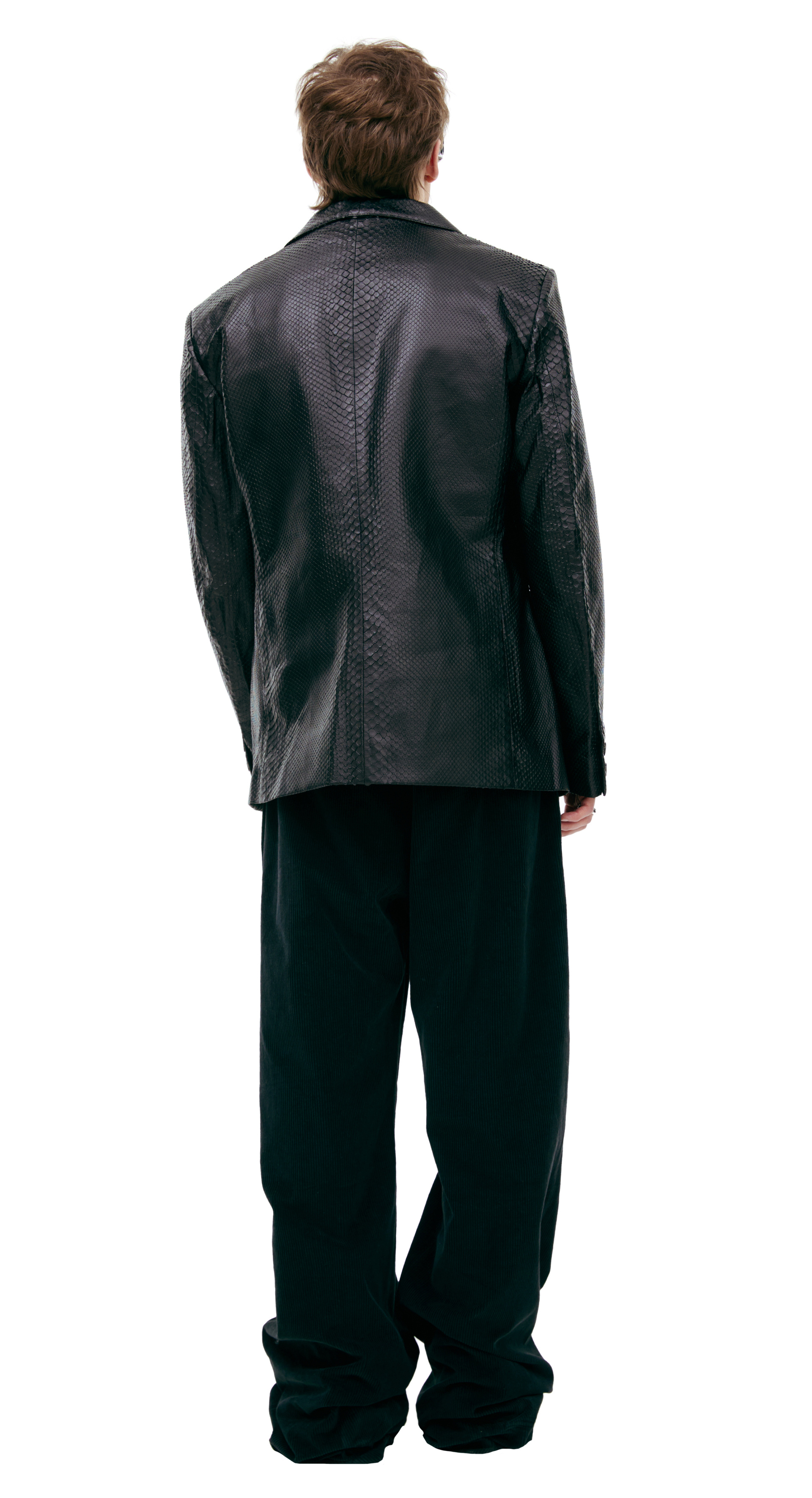 Enfants Riches Déprimés Однобортный пиджак из кожи