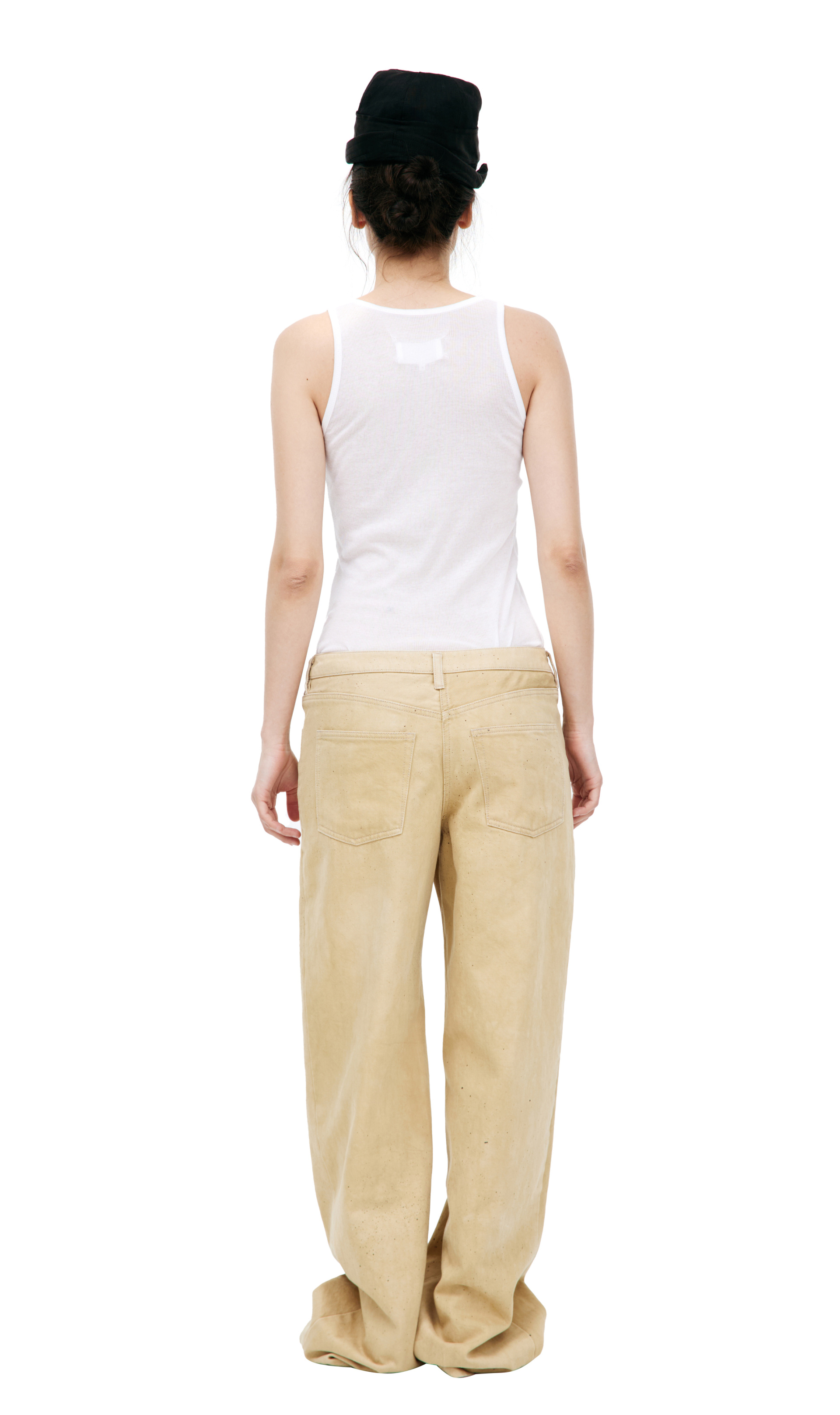 Ziggy Chen Джинсы с эффектом краски