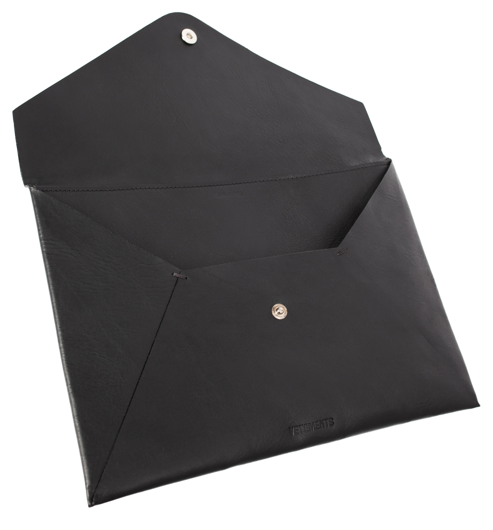 VETEMENTS Кожаный клатч в форме конверта