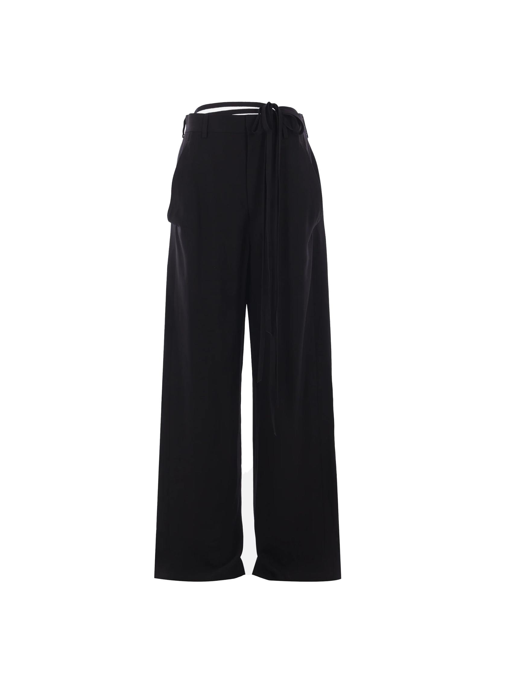 Ann Demeulemeester Брюки с завязками на талии