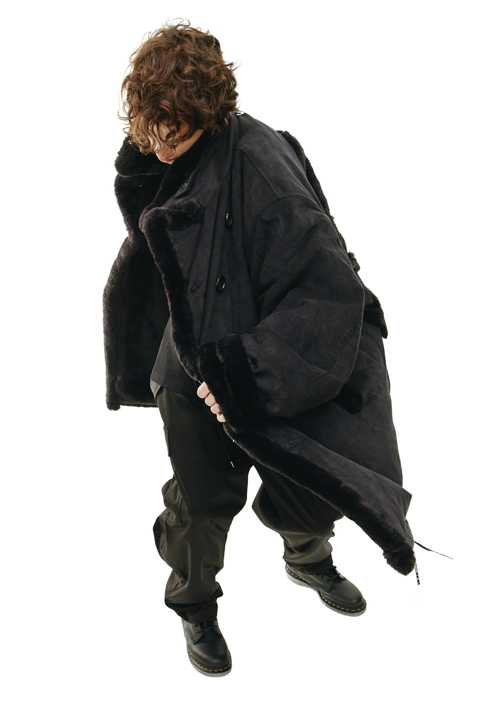 Mastermind WORLD Дубленка из искусственного меха