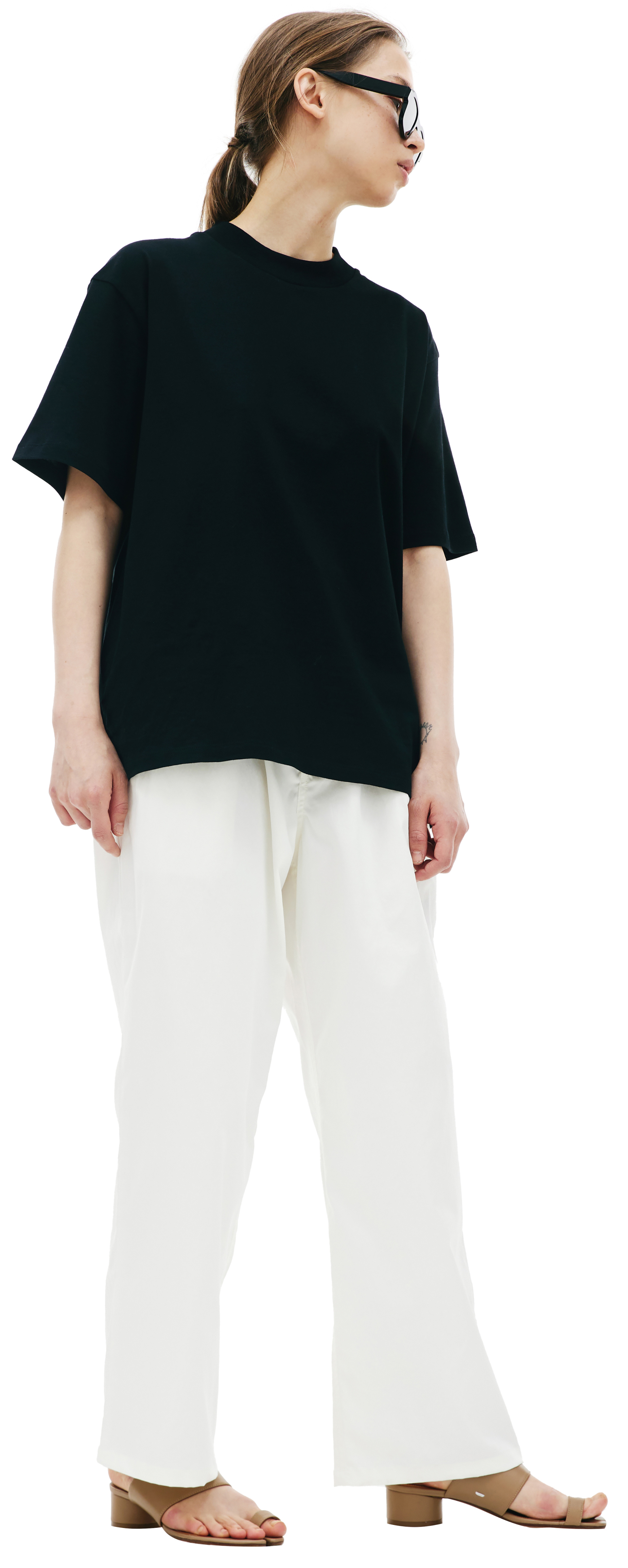 KIMMY Черная футболка из хлопка