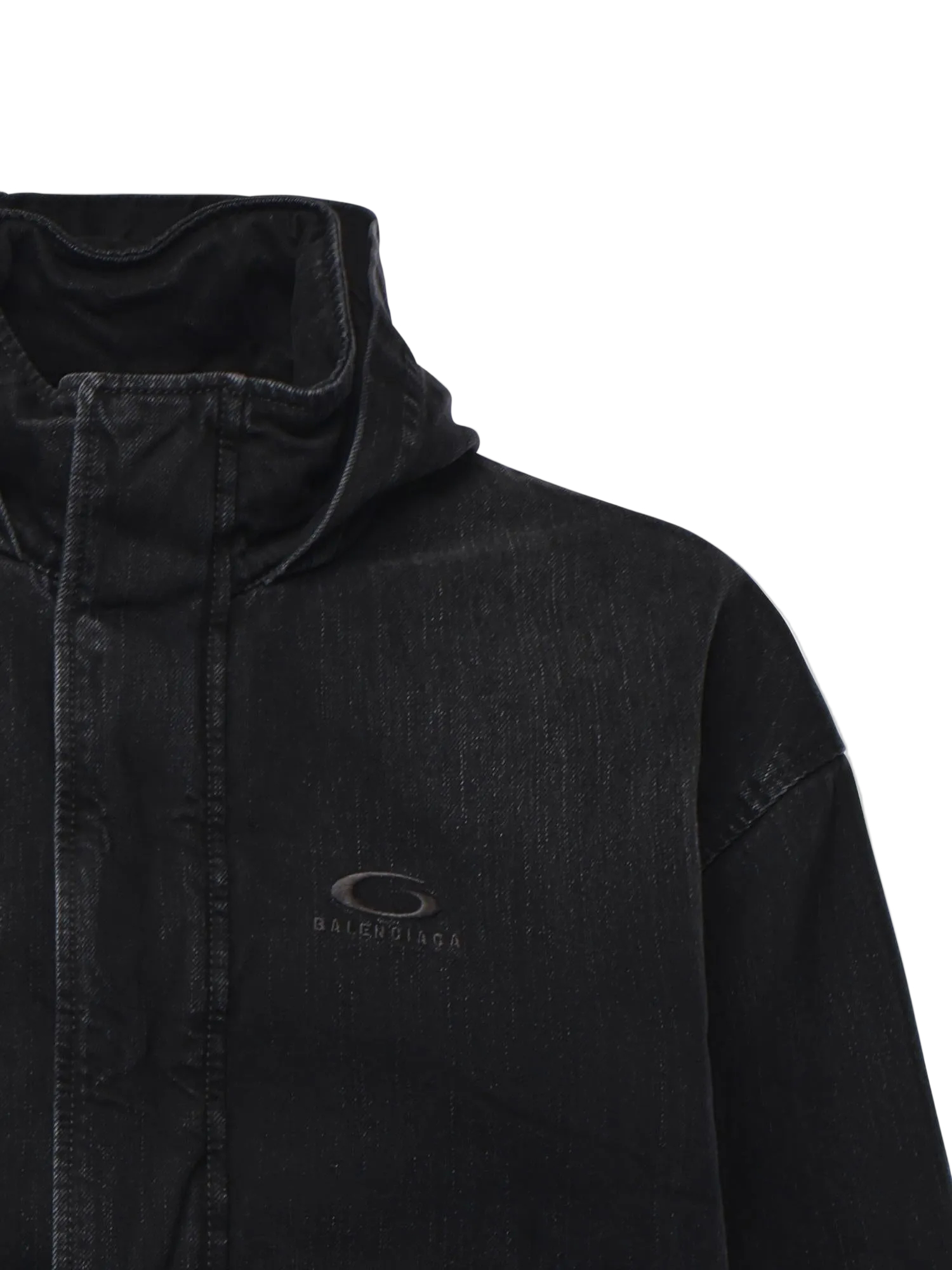 Balenciaga Черная куртка с логотипом