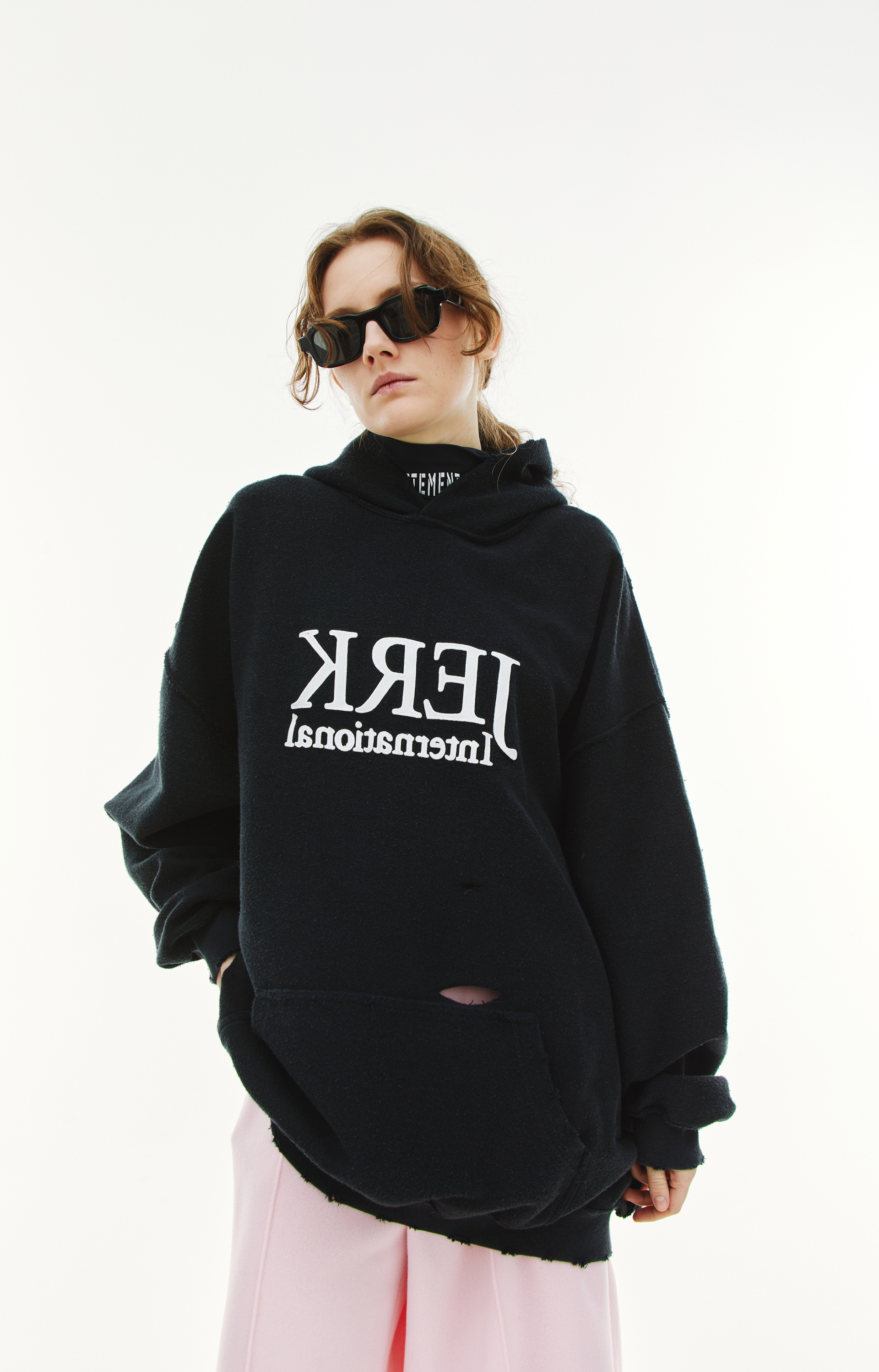 VETEMENTS Оверсайз худи Jerk