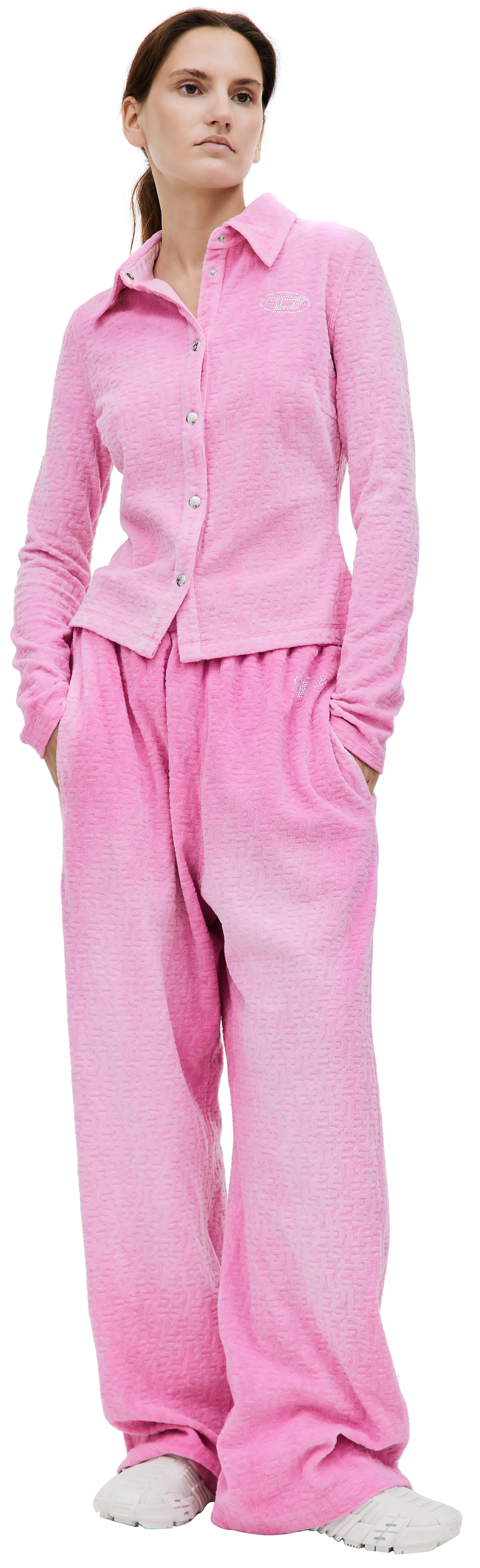 Diesel Рубашка T-AMUSE с монограммой