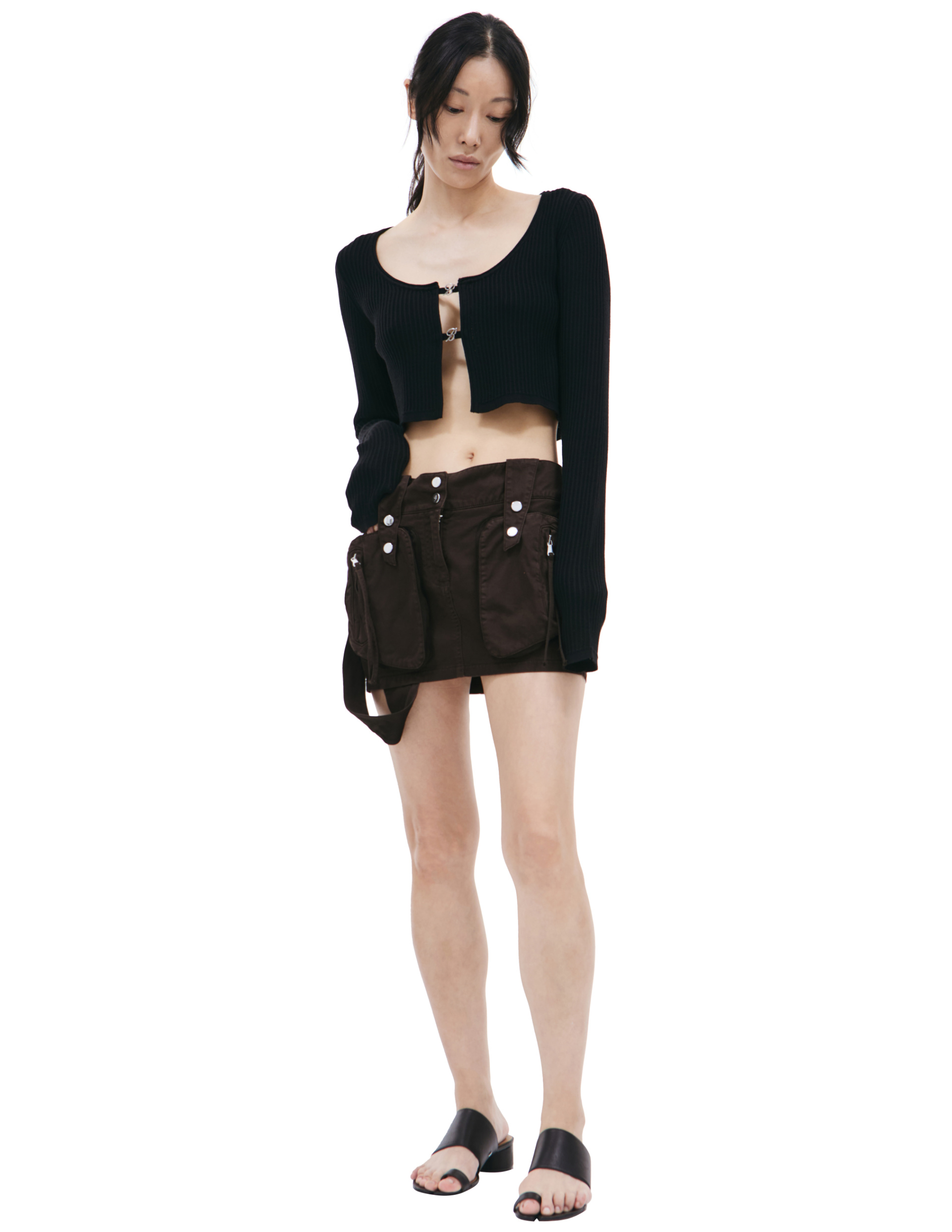 Blumarine Мини юбка карго