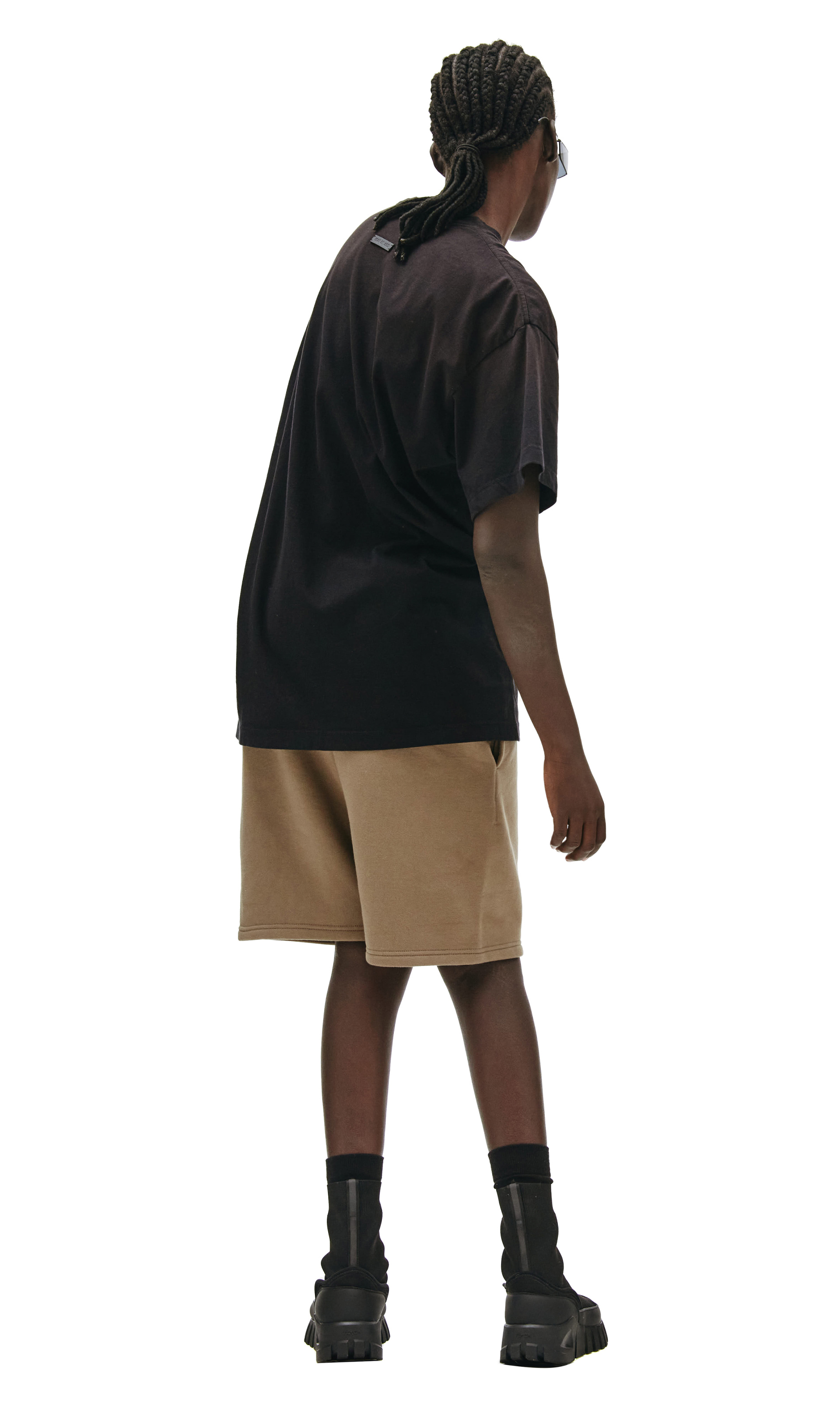 Fear of God Футболка с бархатным принтом Baseball