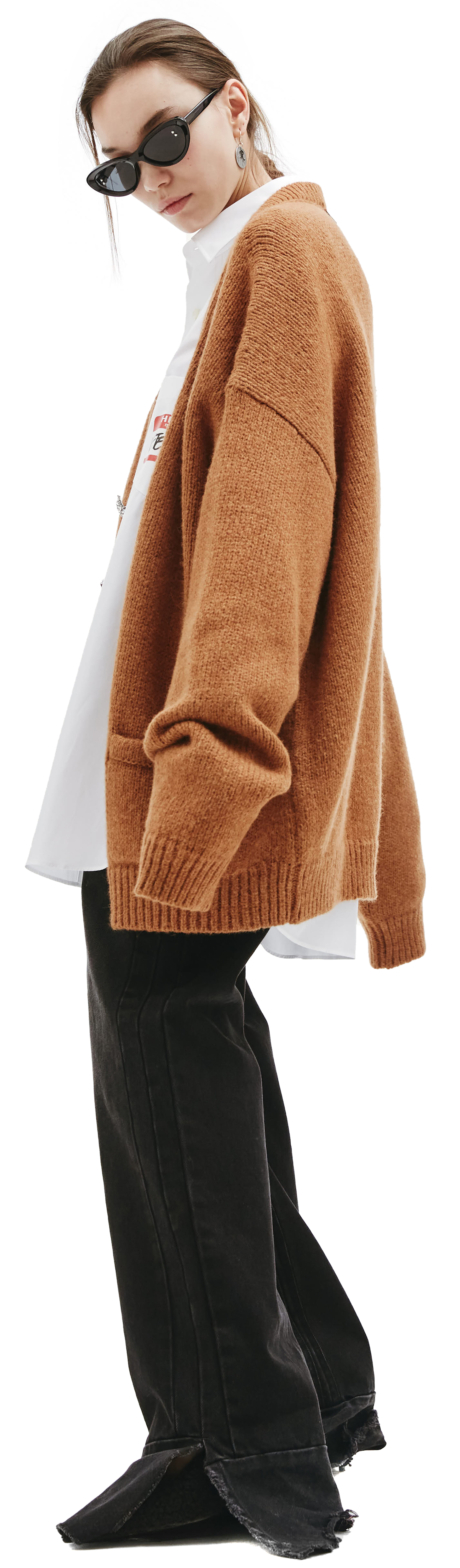 VETEMENTS Шерстяной кардиган с декоративными пуговицами