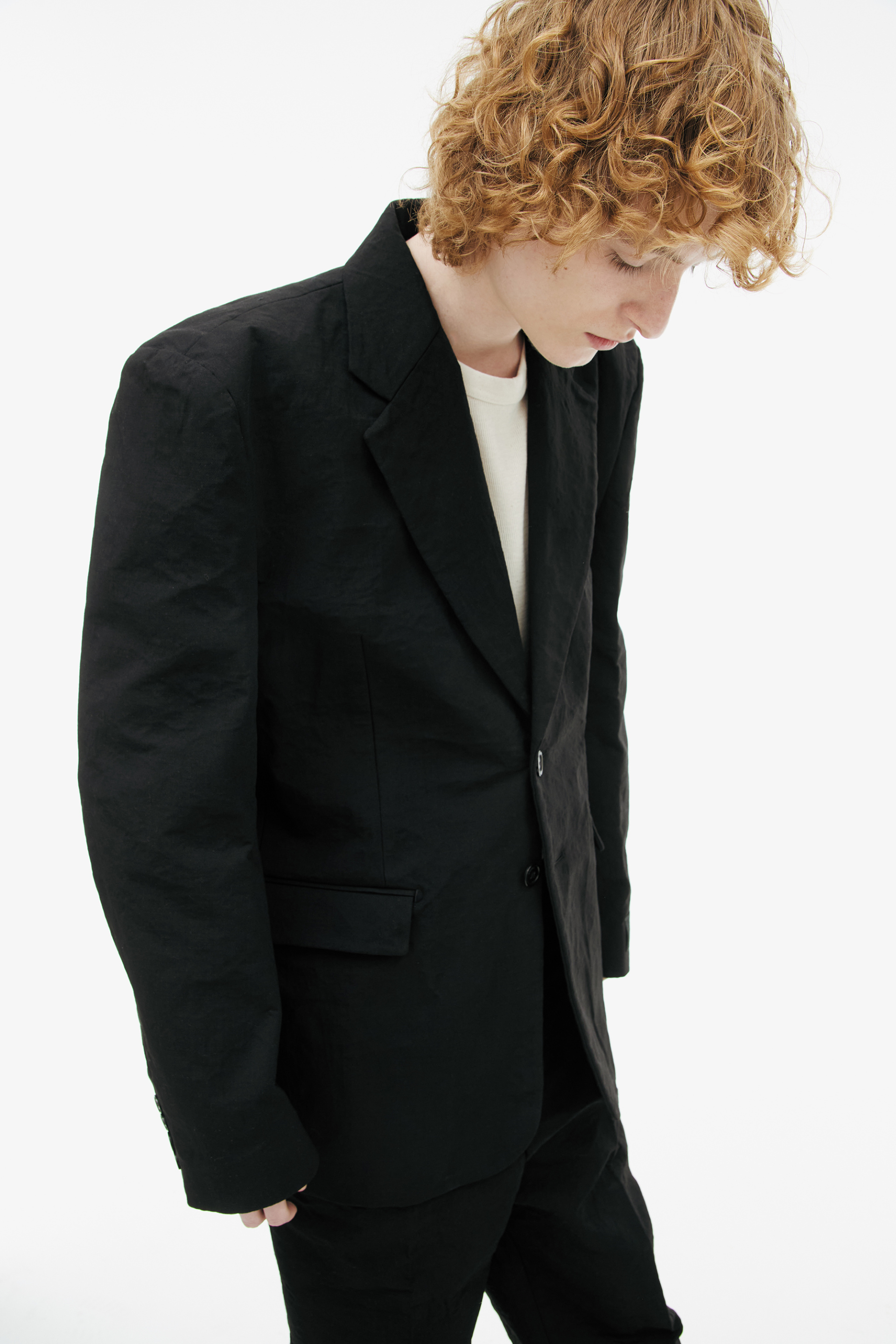 VETEMENTS Пиджак с мятым эффектом