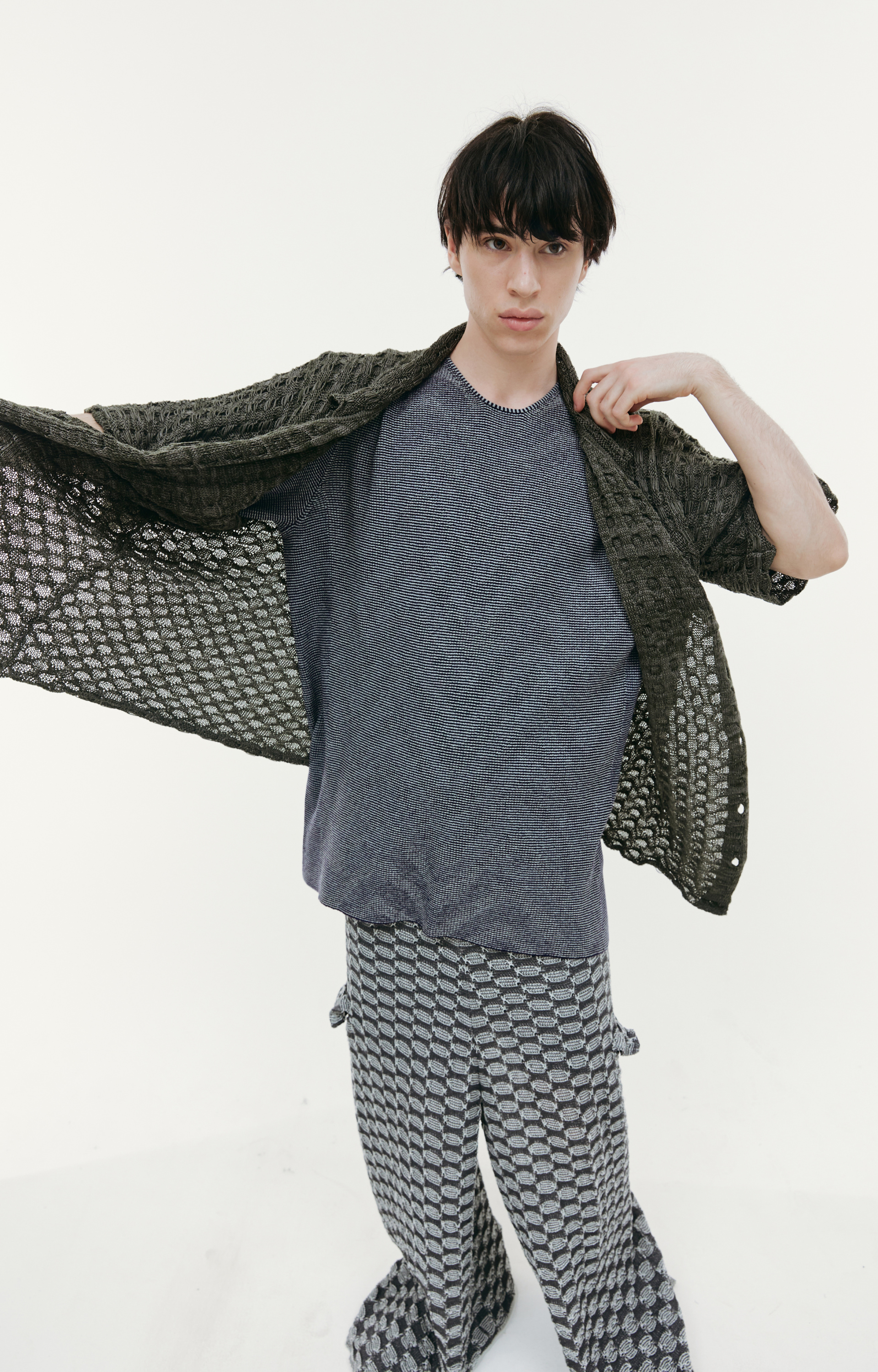 Isa Boulder Вязаная рубашка с коротким рукавом