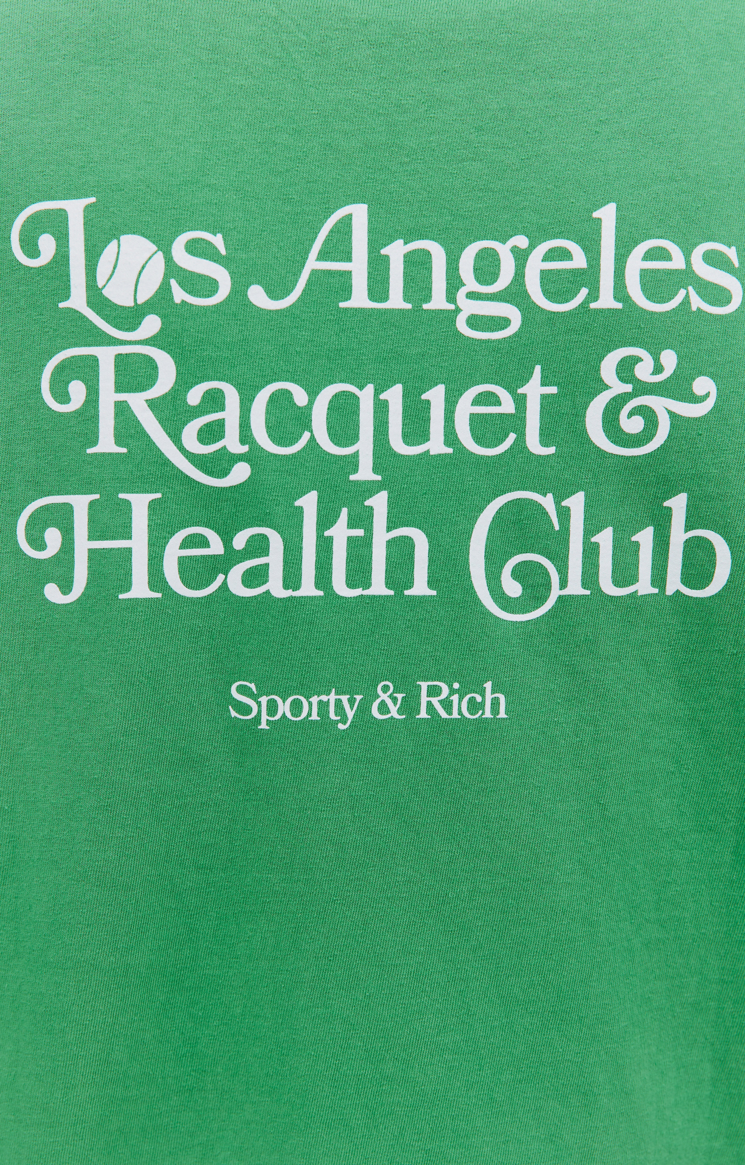 SPORTY & RICH Футболка с принтом \'LA Racquet\'